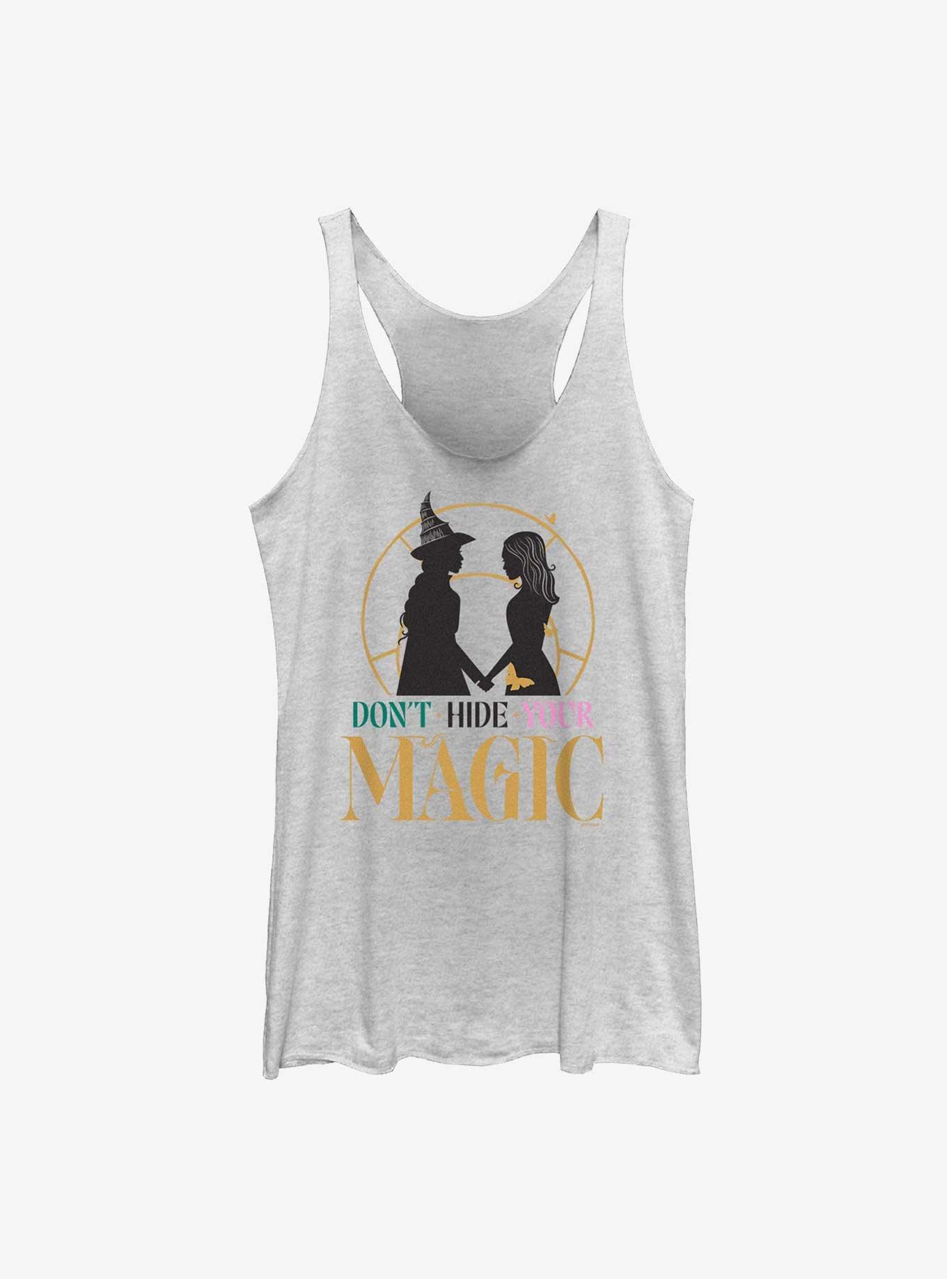 Wicked Elphaba & Glinda Don't Hide Your Magic Girls Tank Top