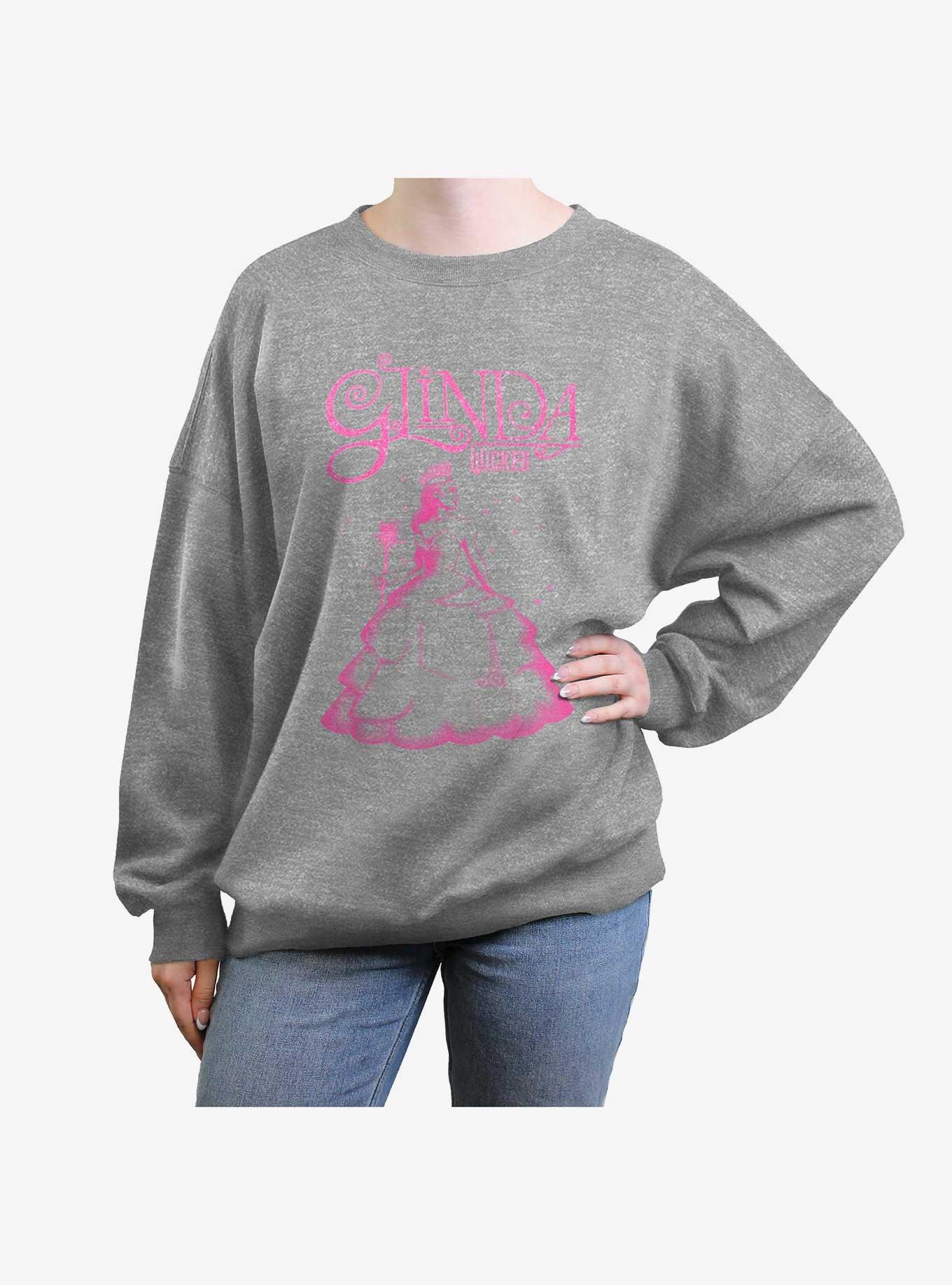 Wicked Glinda Girls Oversized Sweatshirt, , hi-res