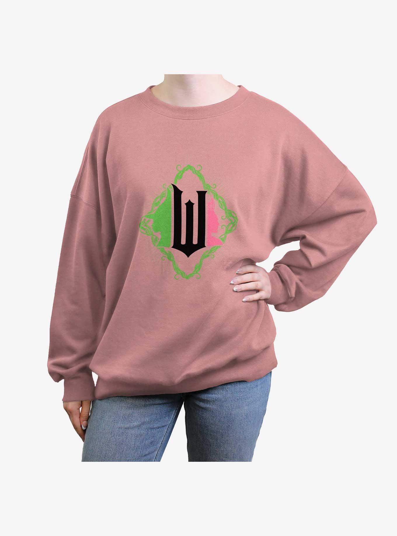 Wicked Dual Icons Girls Oversized Sweatshirt, , hi-res