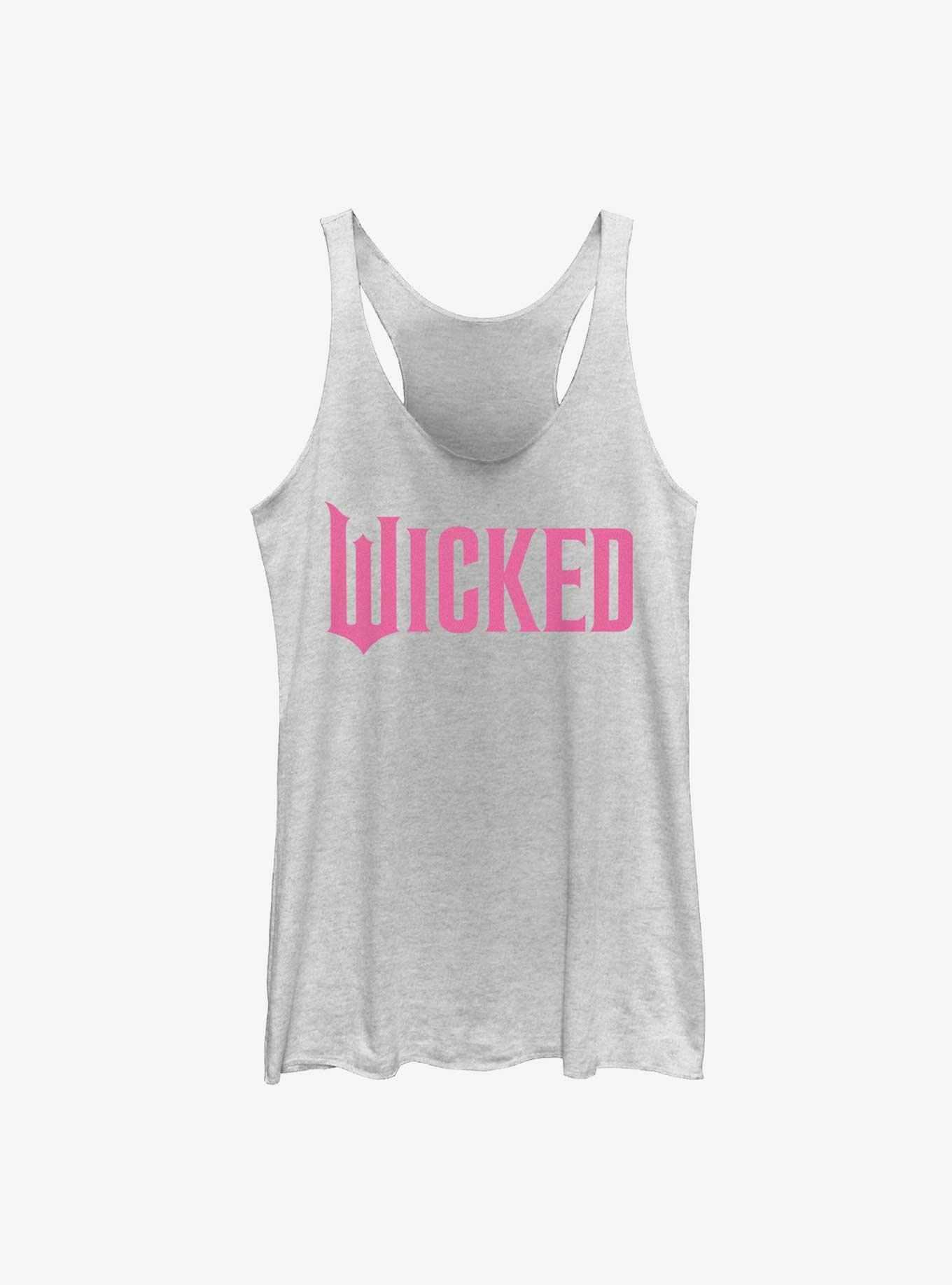 Wicked Simply Wicked Pink Logo Girls Tank