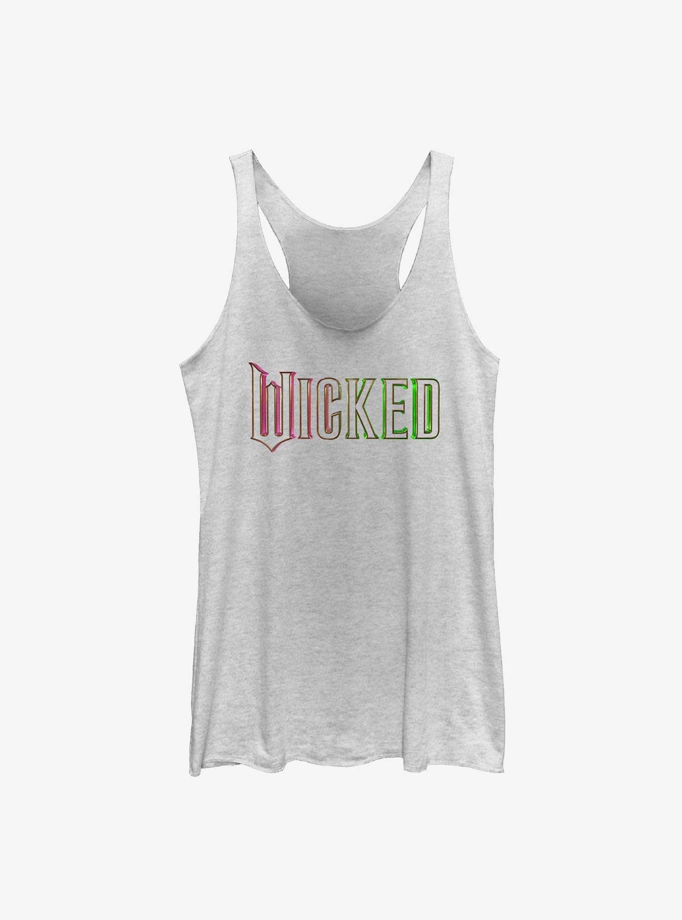 Wicked Pink And Green Logo Girls Tank, , hi-res