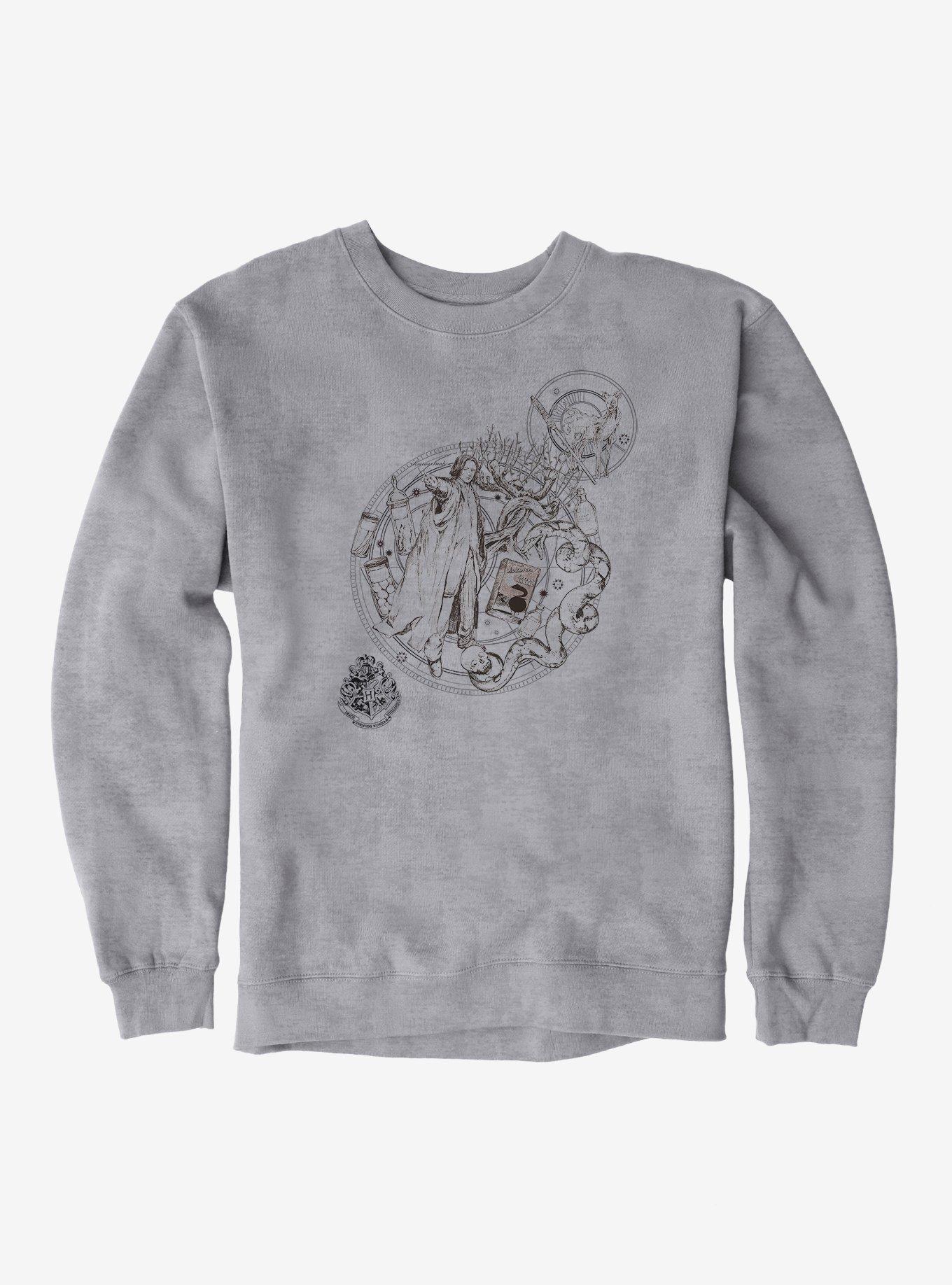 Harry Potter Snape Collage Sweatshirt, SPORT GRAY, hi-res