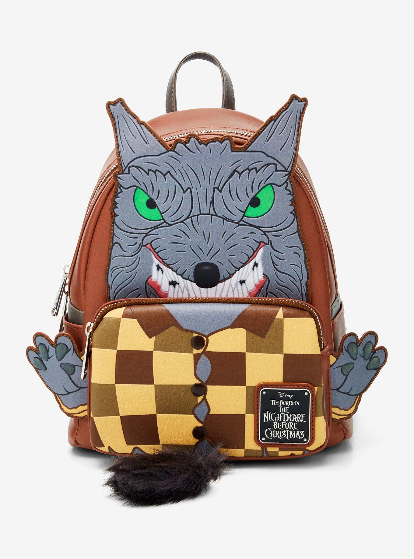 Loungefly The Nightmare Before Christmas Wolfman Figural Mini Backpack, , hi-res