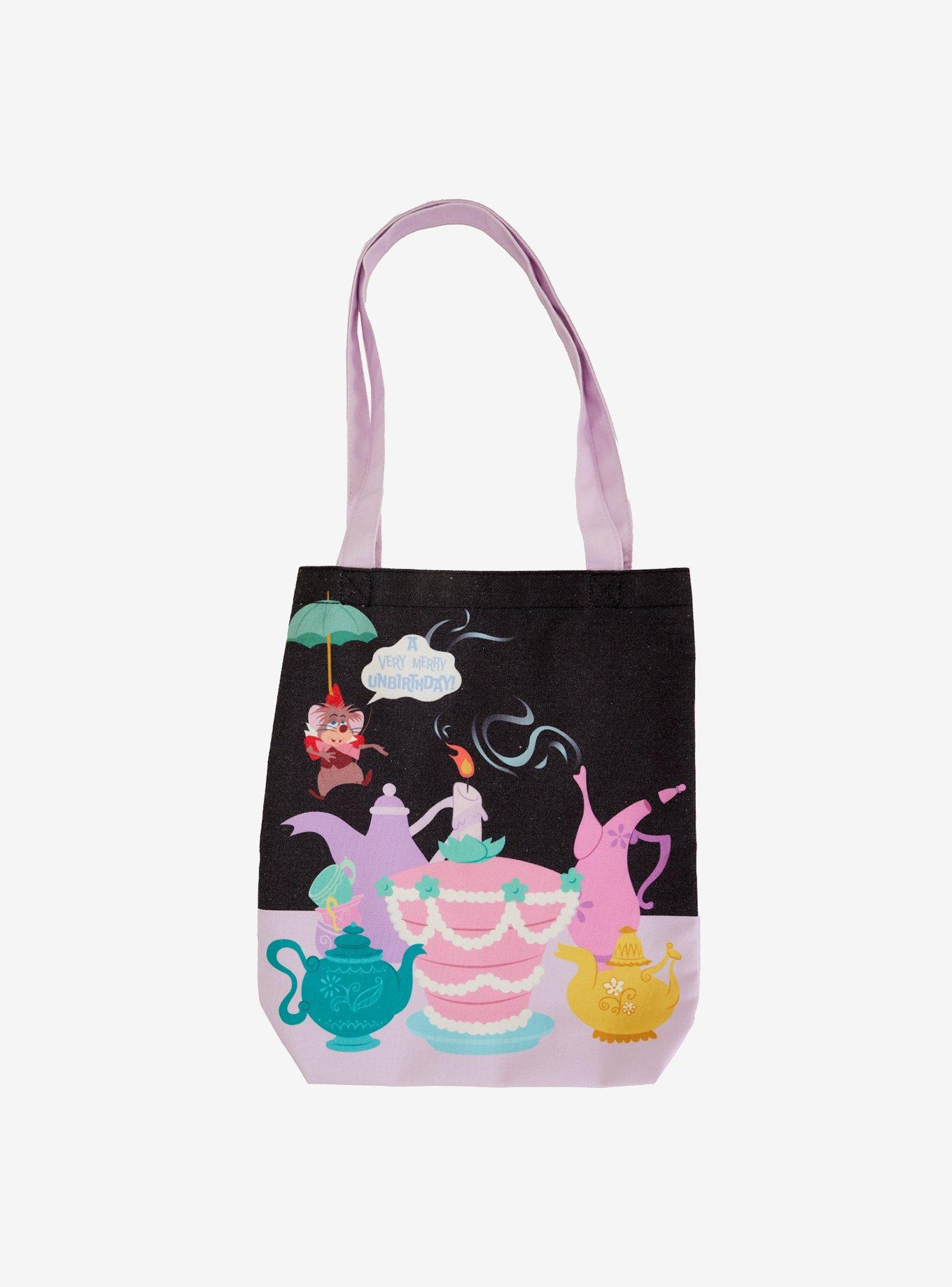 Loungefly Disney Alice In Wonderland Unbirthday Tote Bag, , hi-res