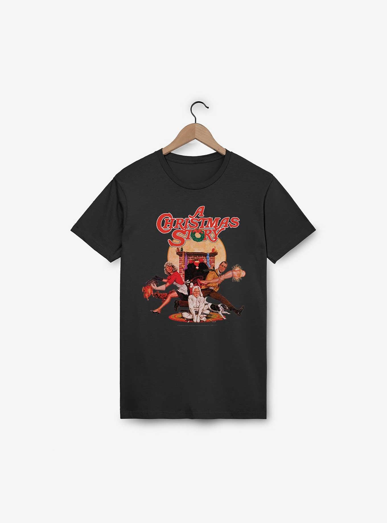 A Christmas Story A Christmas Story Poster T-Shirt,All Products : American Fashion Style Bags On Sale