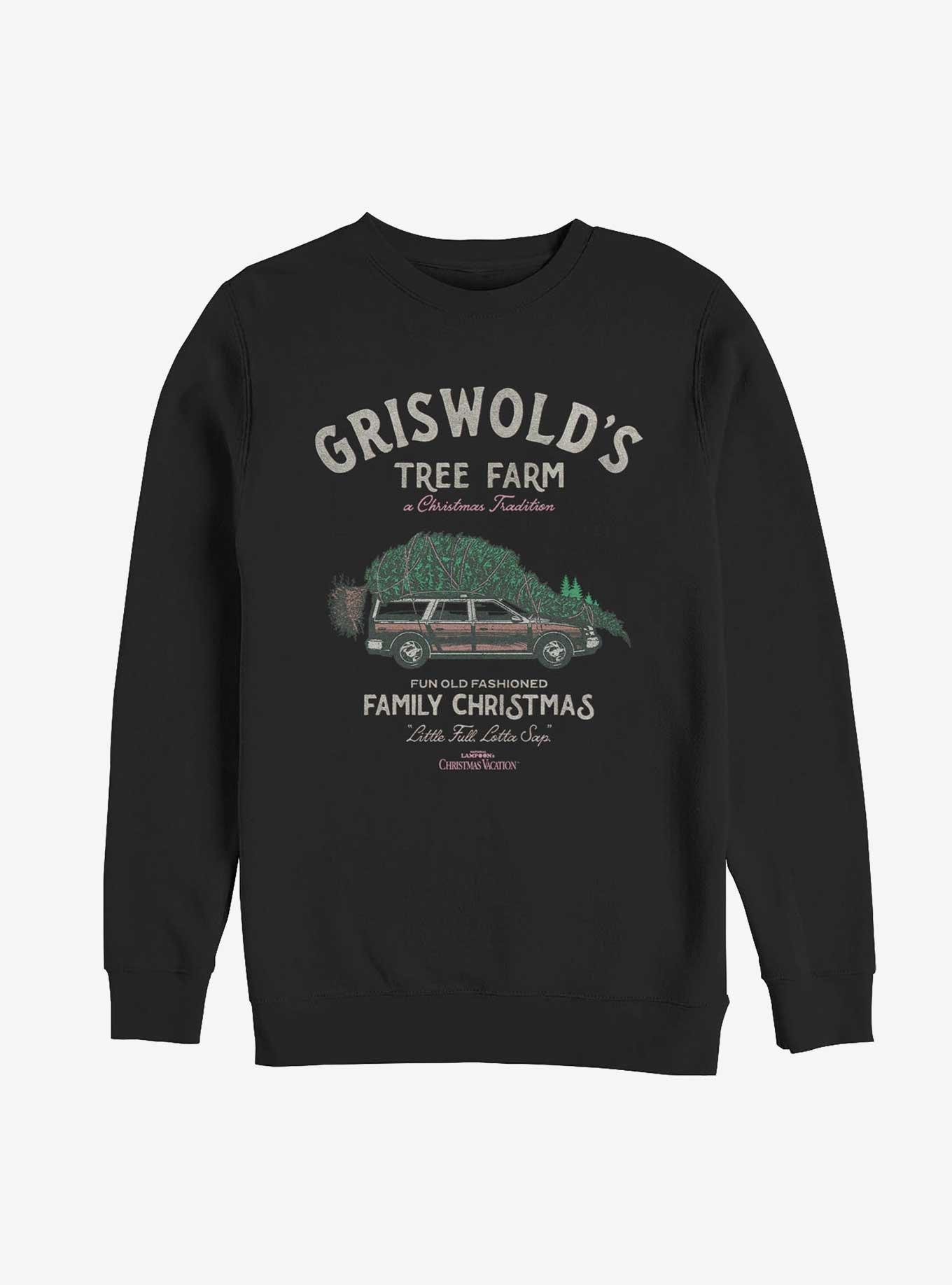 National Lampoon's Christmas Vacation Griswolds Tree Farm Sweatshirt, , hi-res