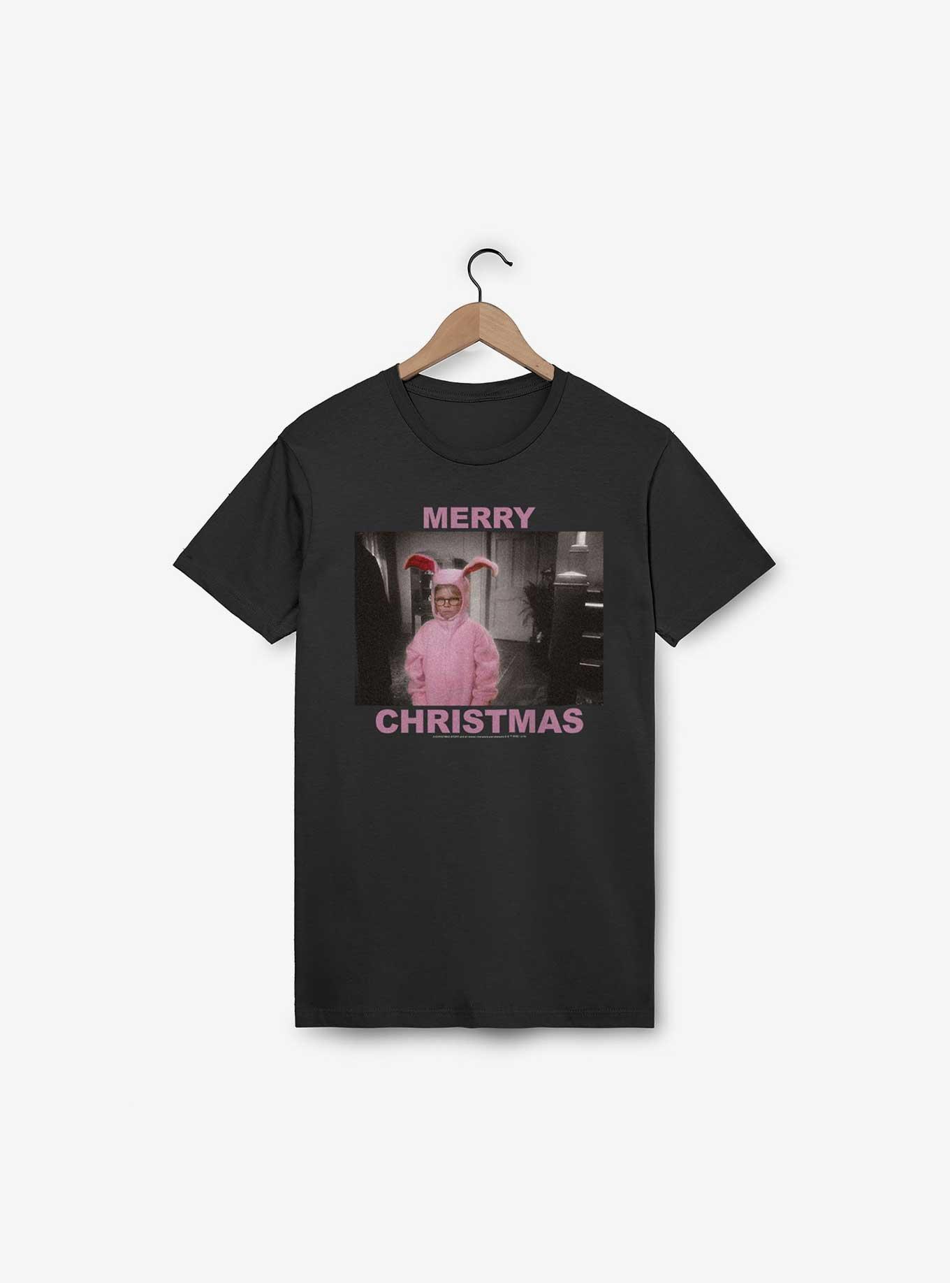 A Christmas Story Pink Bunny Merry Christmas T-Shirt, , hi-res