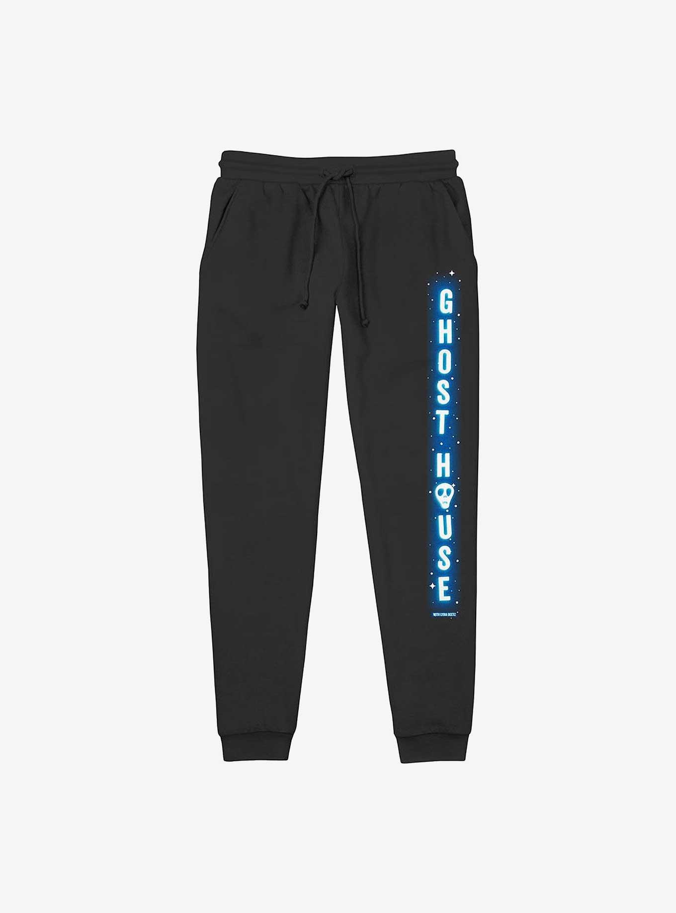 Beetlejuice Ghost House Jogger Sweatpants, BLACK, hi-res