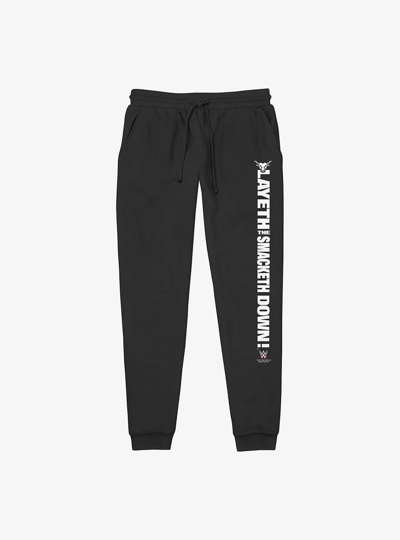 WWE The Rock Layeth The Smacketh Down Jogger Sweatpants, , hi-res
