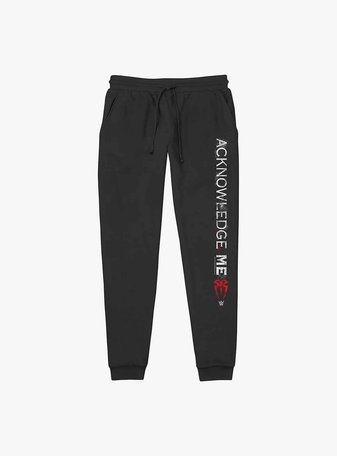 WWE Acknowledge Me Roman Reigns Jogger Sweatpants, , hi-res
