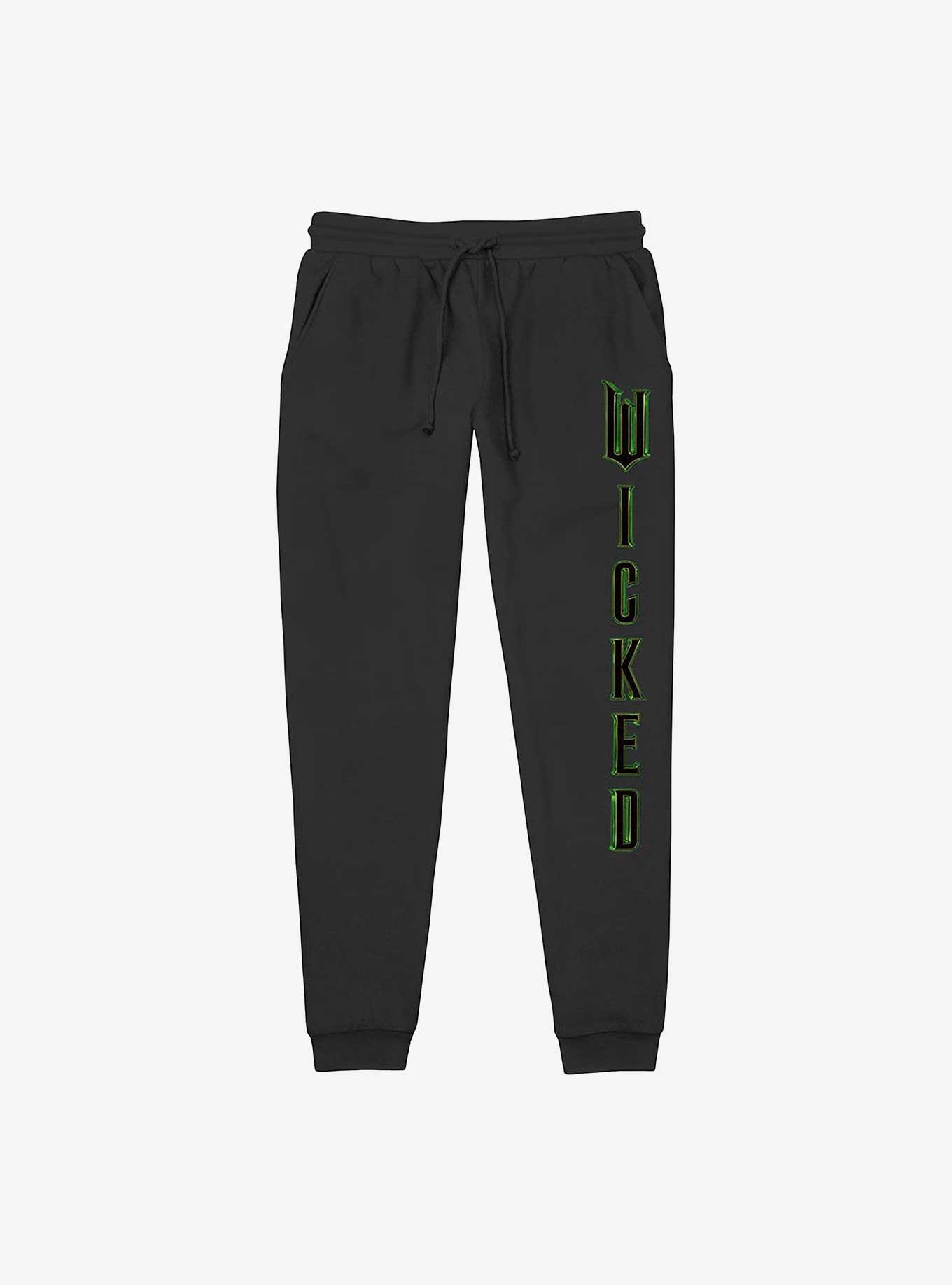 Wicked Logo Jogger Sweatpants, BLACK, hi-res
