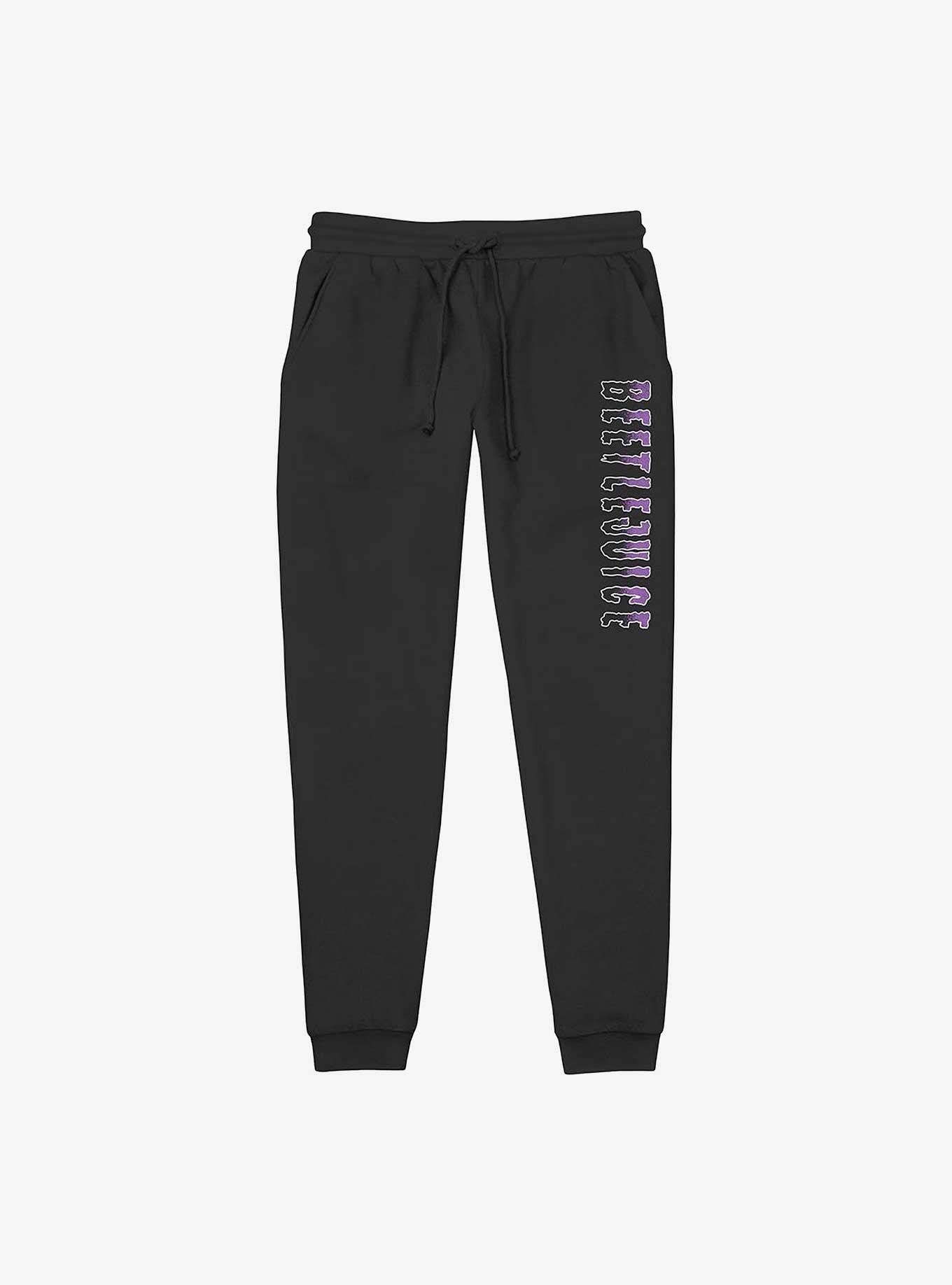 Beetlejuice Spooky Text Jogger Sweatpants, , hi-res