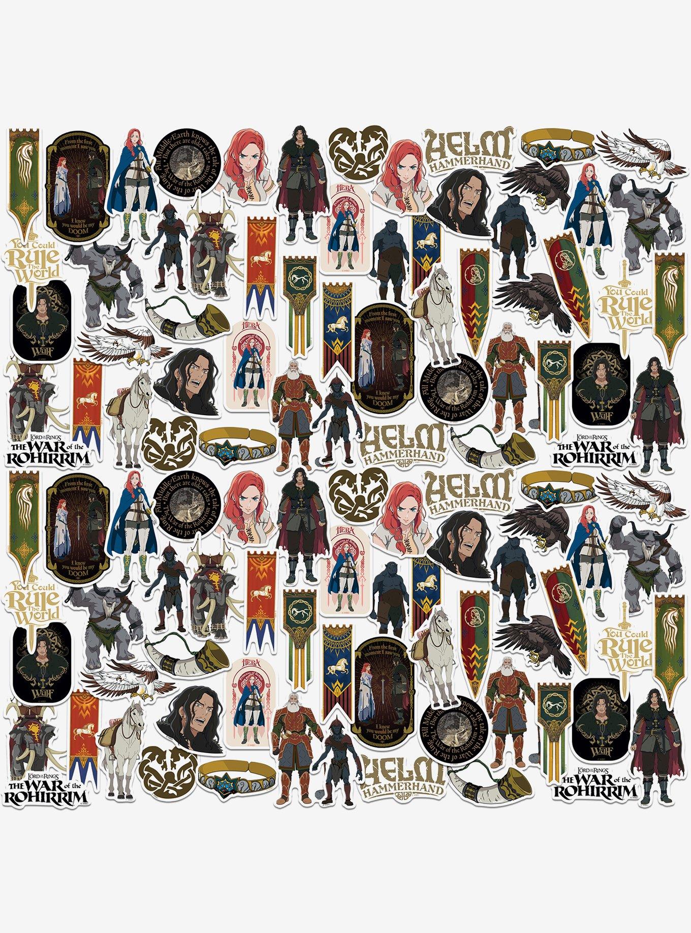 Lord of the Rings The War of the Rohirrim Sticker Pack, , hi-res