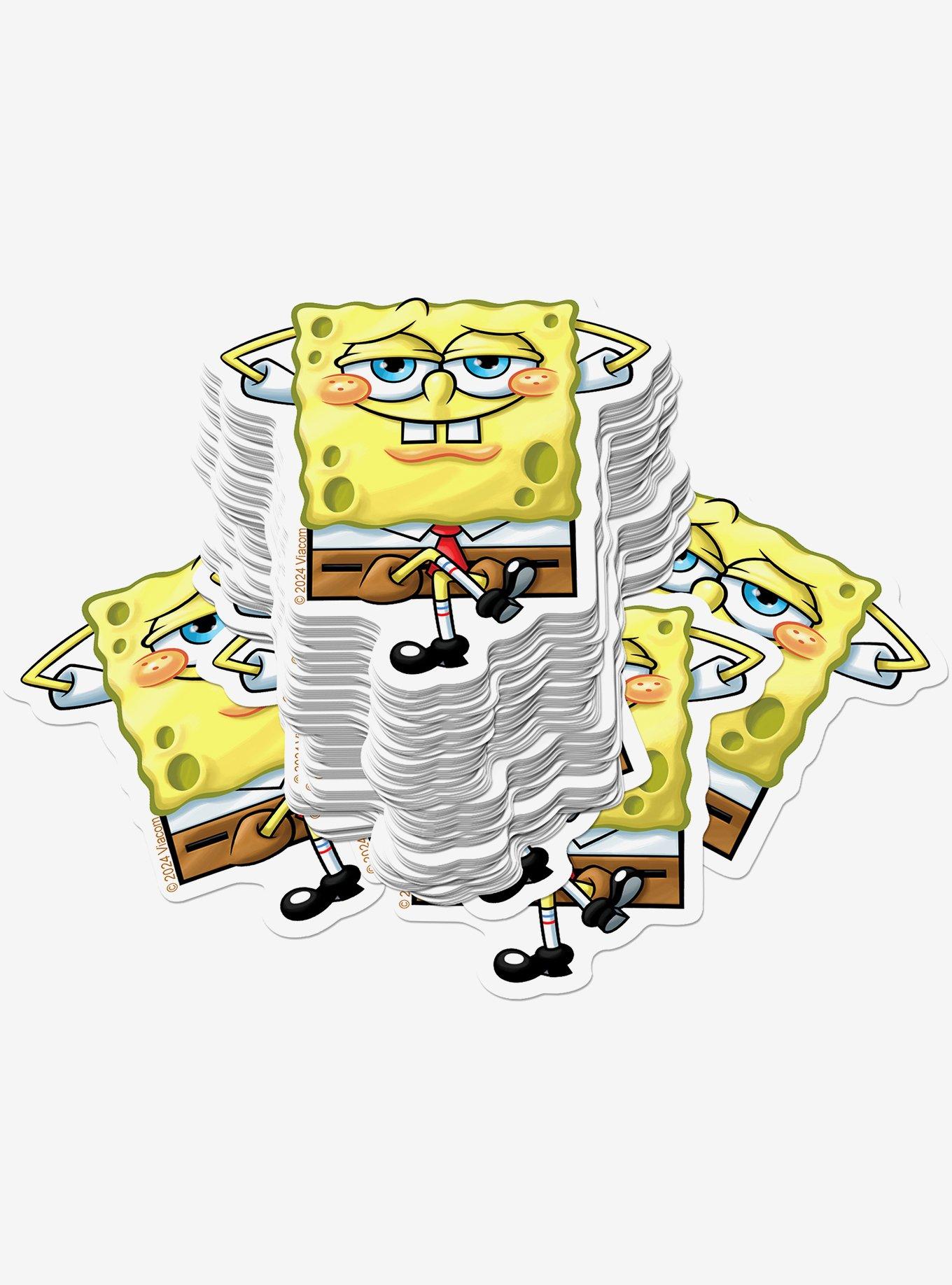 SpongeBob SquarePants Relaxed Sticker Pack, , hi-res