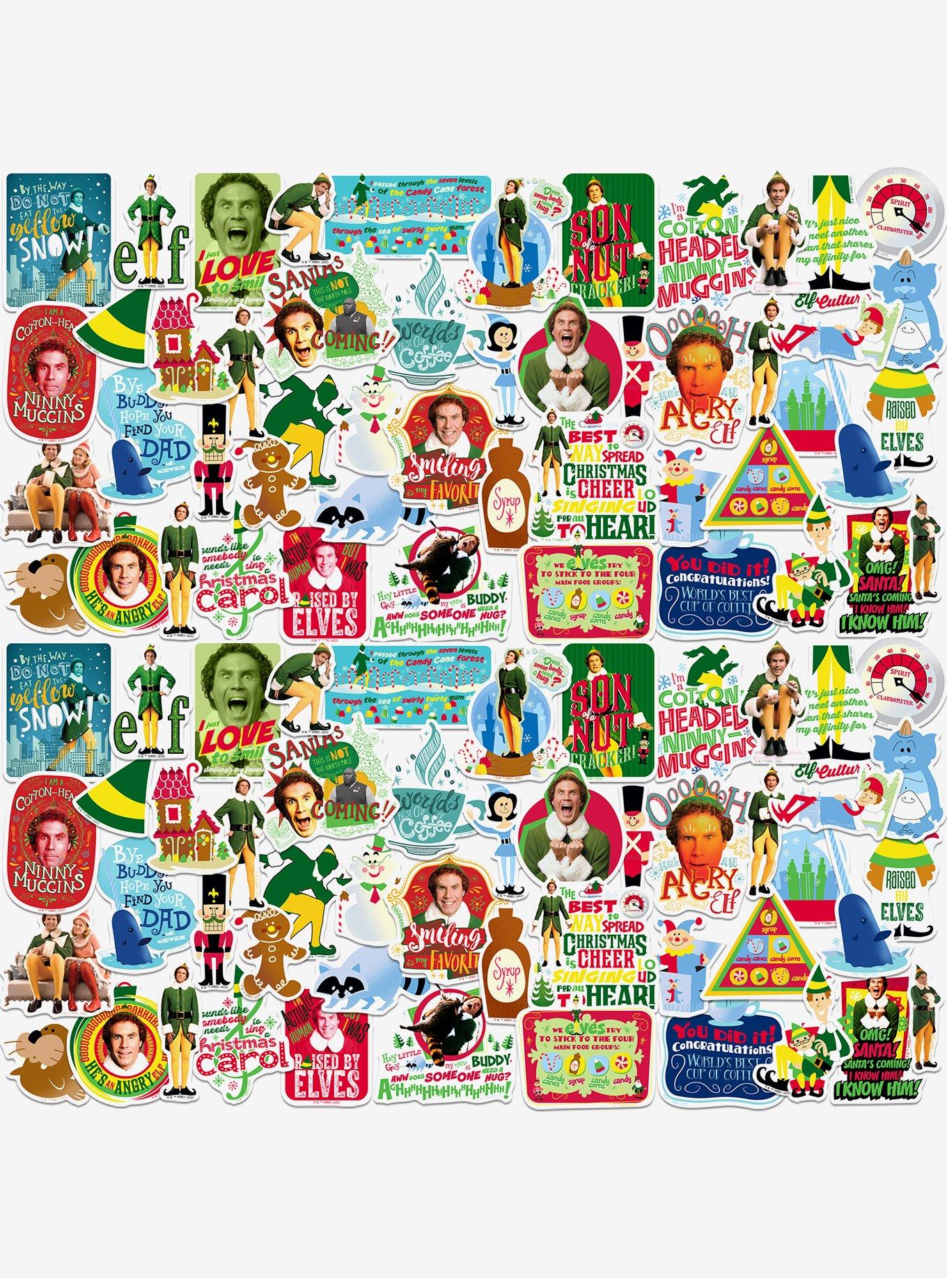 Elf Christmas Cheer Sticker Pack, , hi-res