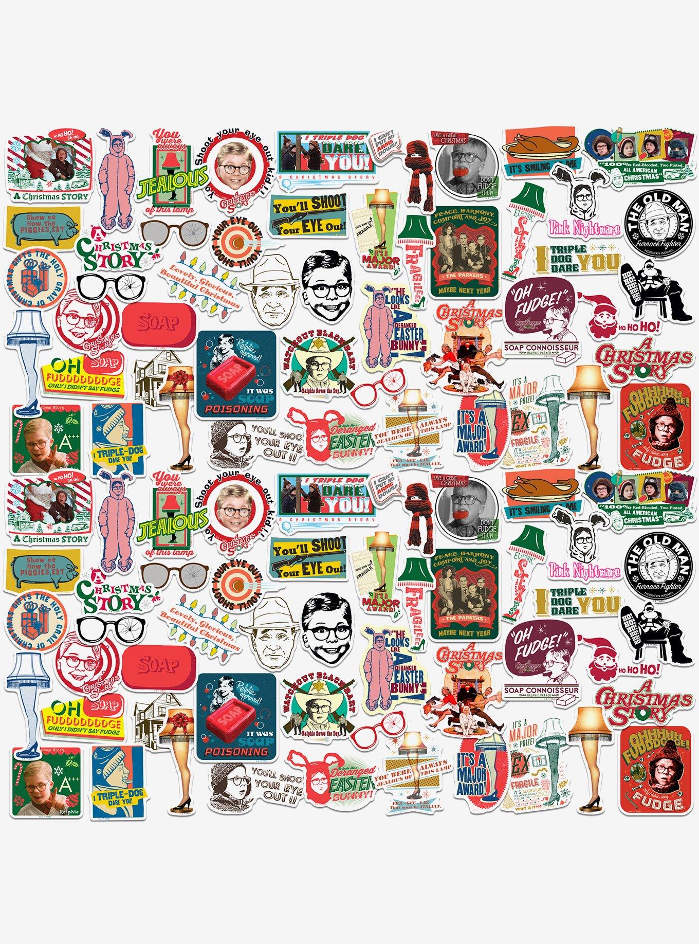 A Christmas Story Sticker Pack, , hi-res