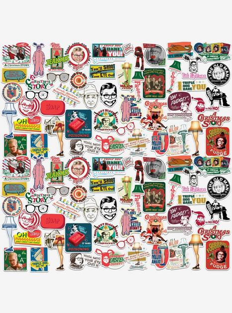 A Christmas Story Sticker Pack | Hot Topic