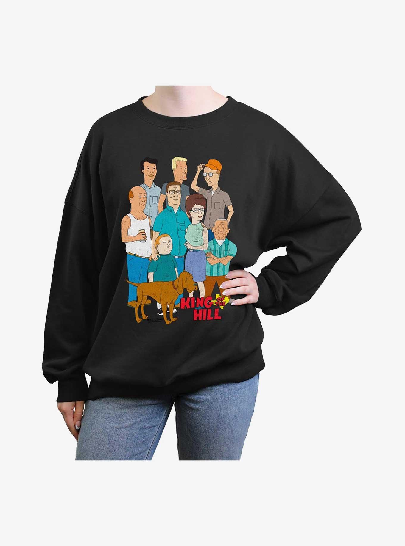 King of the Hill Clan Girls Oversized Sweatshirt, , hi-res