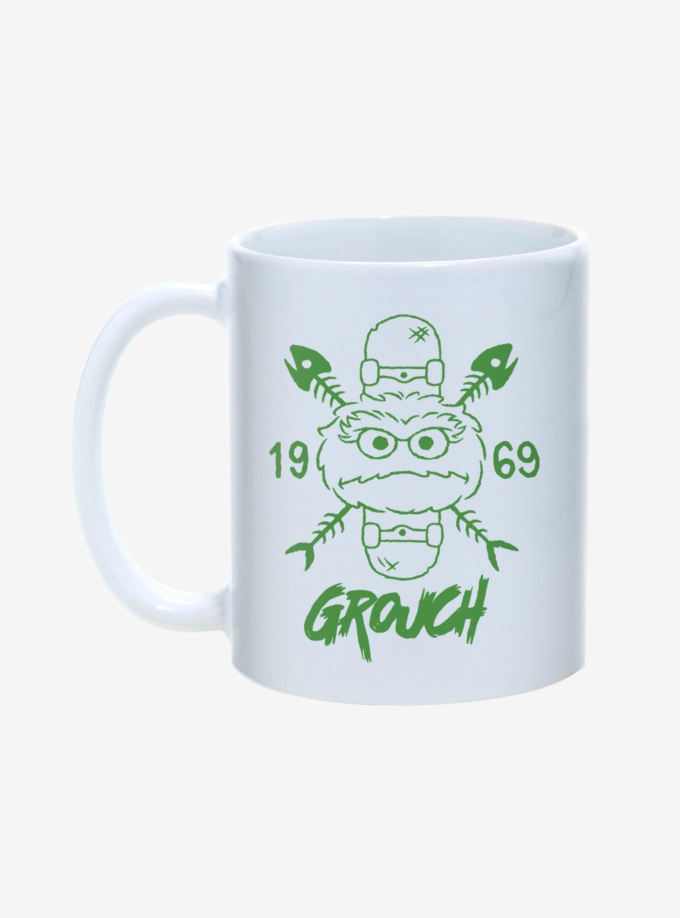 Sesame Street Grouch Skateboard Since 1969 11oz Mug, , hi-res