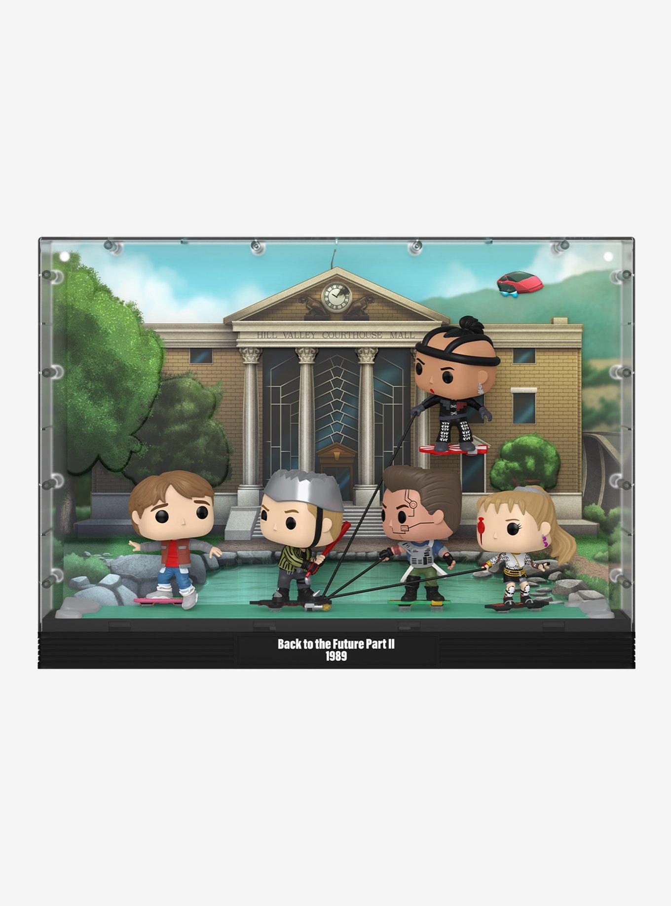 Funko Back To The Future II Pop! Deluxe Moments Hoverboard Chase Set, , hi-res