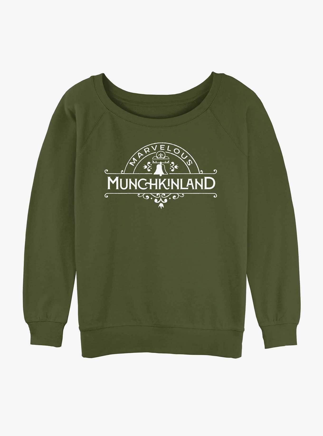 Wicked Munchkinland Girls Slouchy Sweatshirt, , hi-res