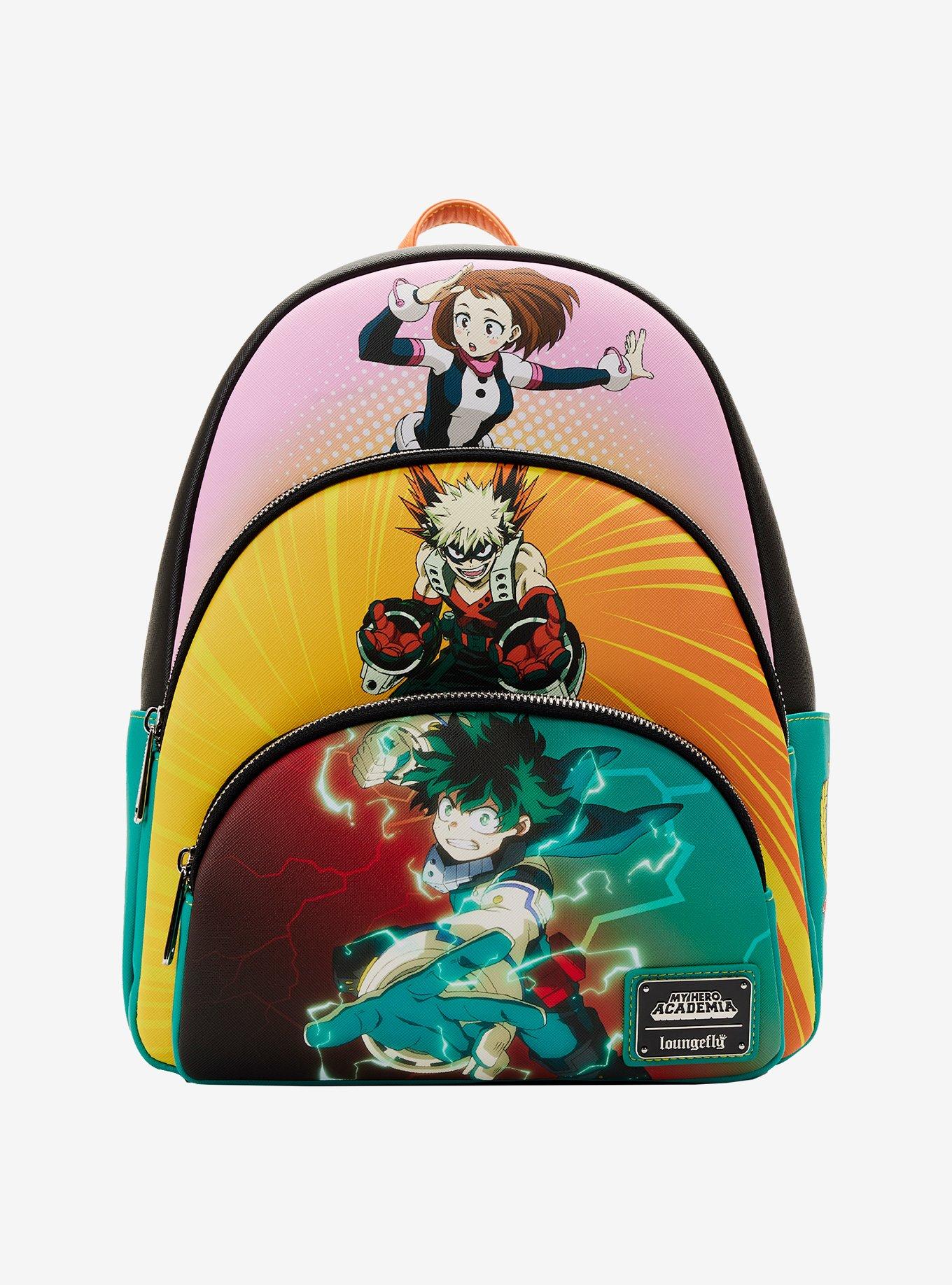 hot topic mha mini backpack Amazon.com | My Hero Academia Chibi Lougnefly My Hero Academia Trio
