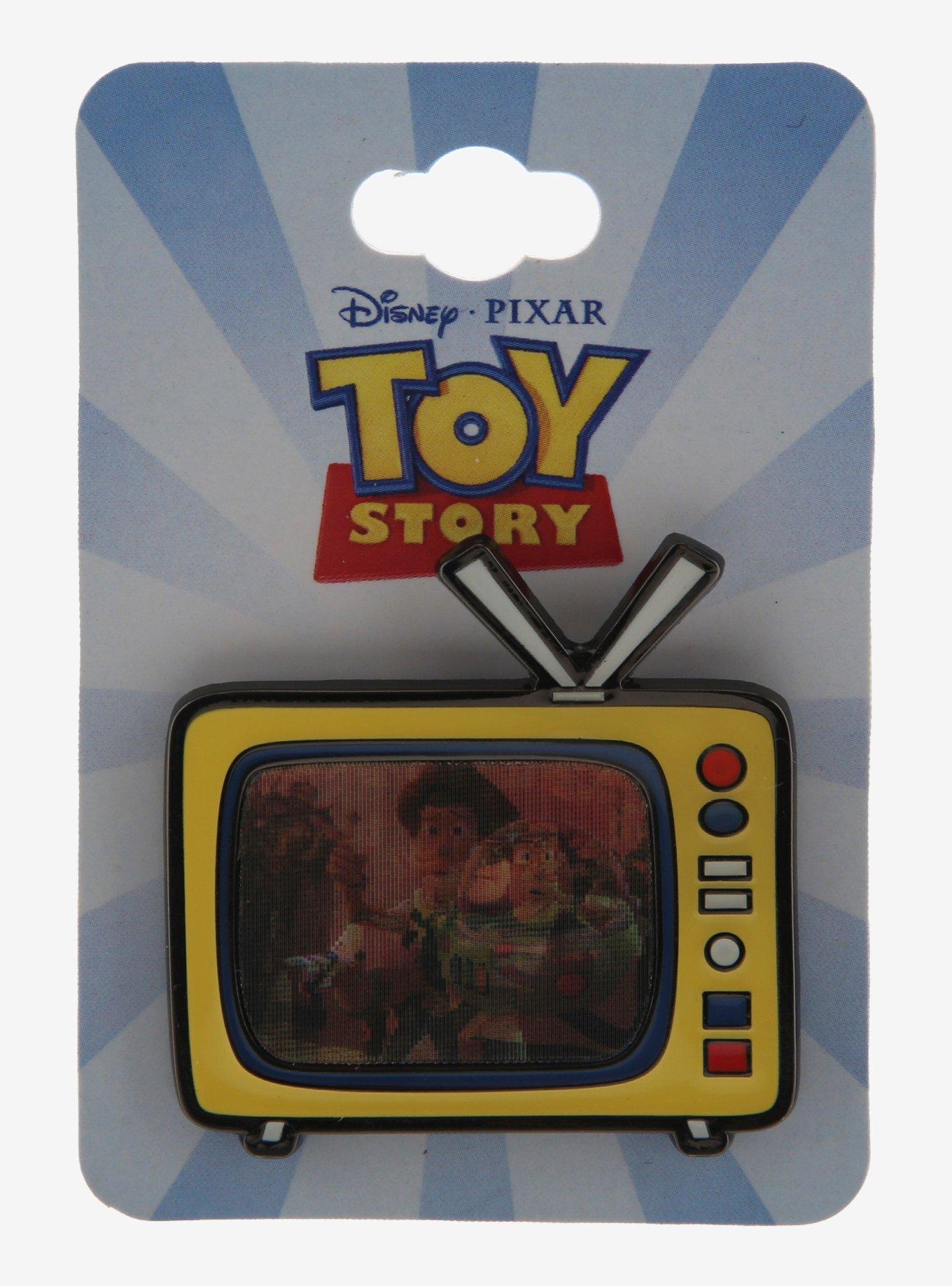 Disney Pixar Toy Story TV Lenticular Enamel Pin | Hot Topic