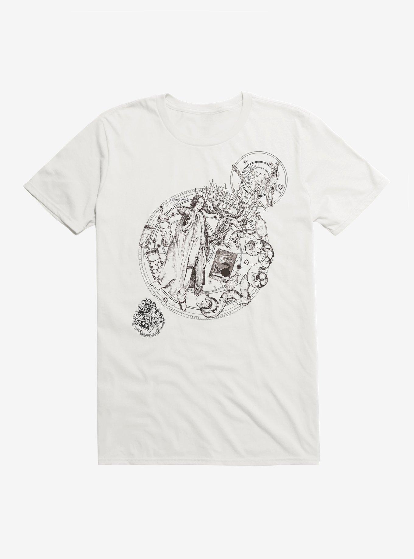 Harry Potter Snape Collage T-Shirt, WHITE, hi-res