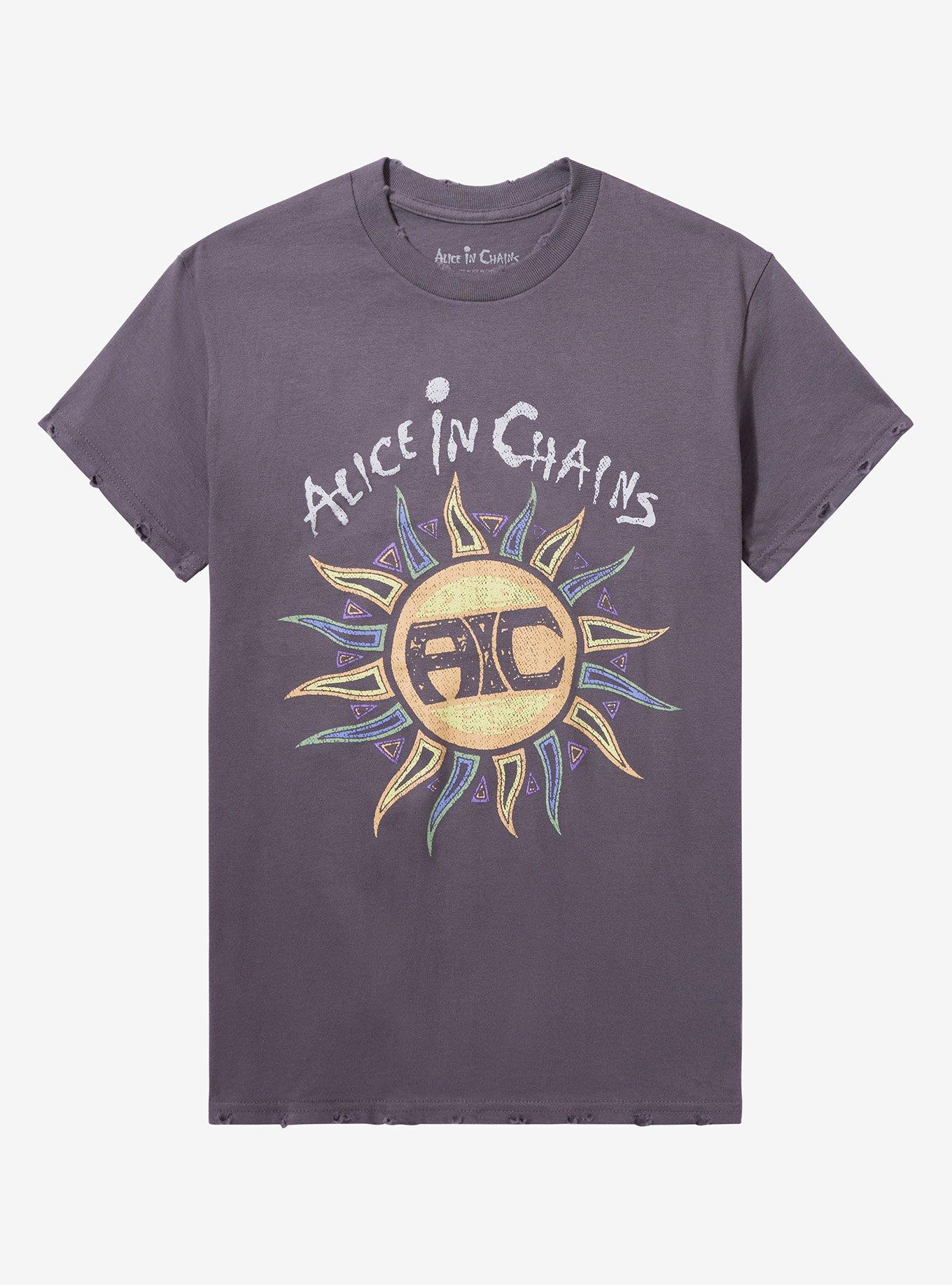 Alice In Chains Dirt Sun Boyfriend Fit Girls T-Shirt, , hi-res