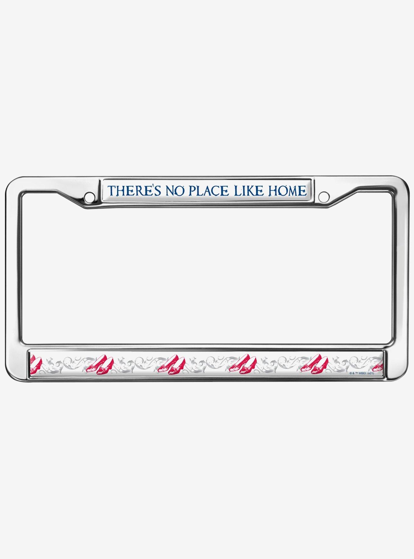 Wizard of Oz No Place Like Home Metal Frame License Plate, , hi-res