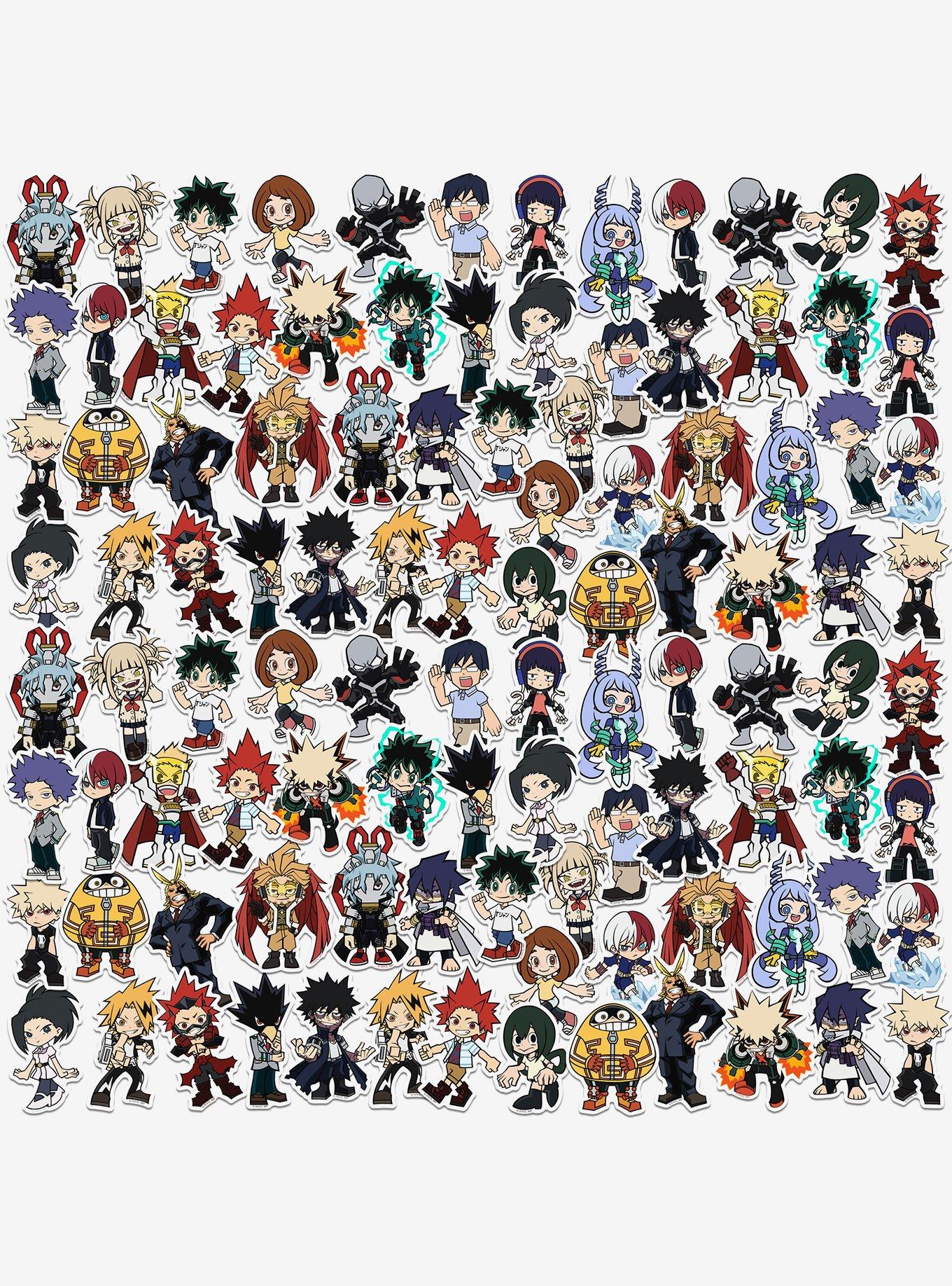 My Hero Academia Chibi Sticker Pack, , hi-res