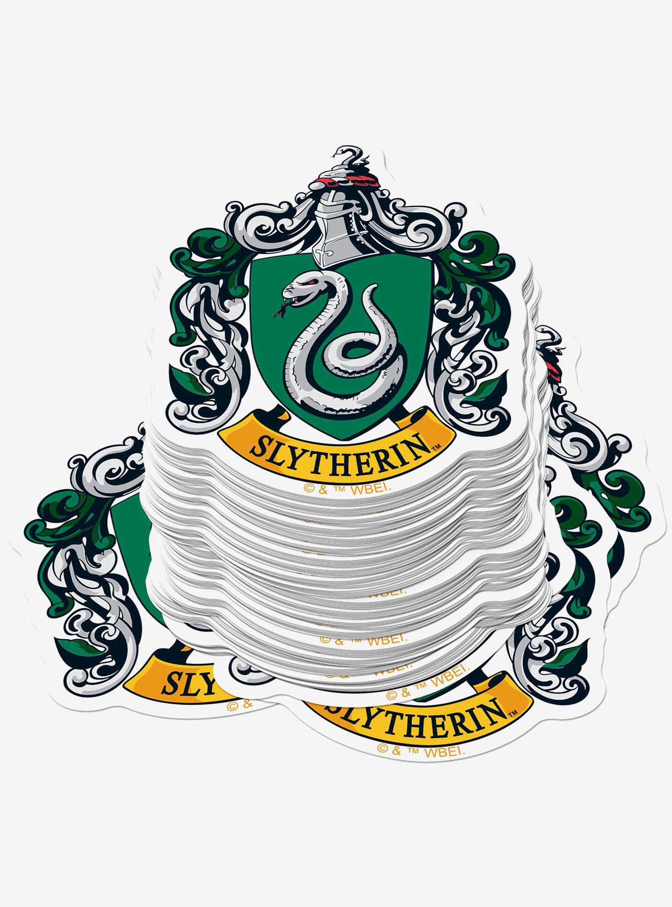 Harry Potter Slytherin Crest Sticker Pack, , hi-res