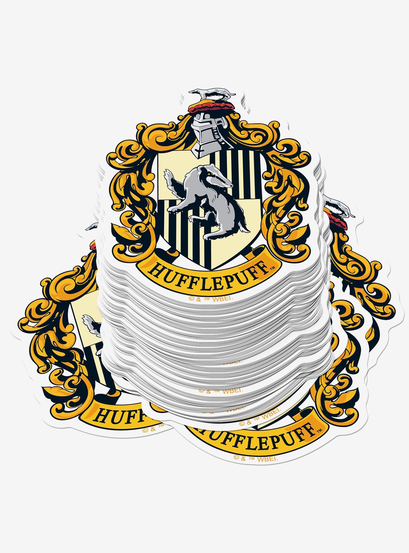 Harry Potter Hufflepuff Crest Sticker Pack, , hi-res