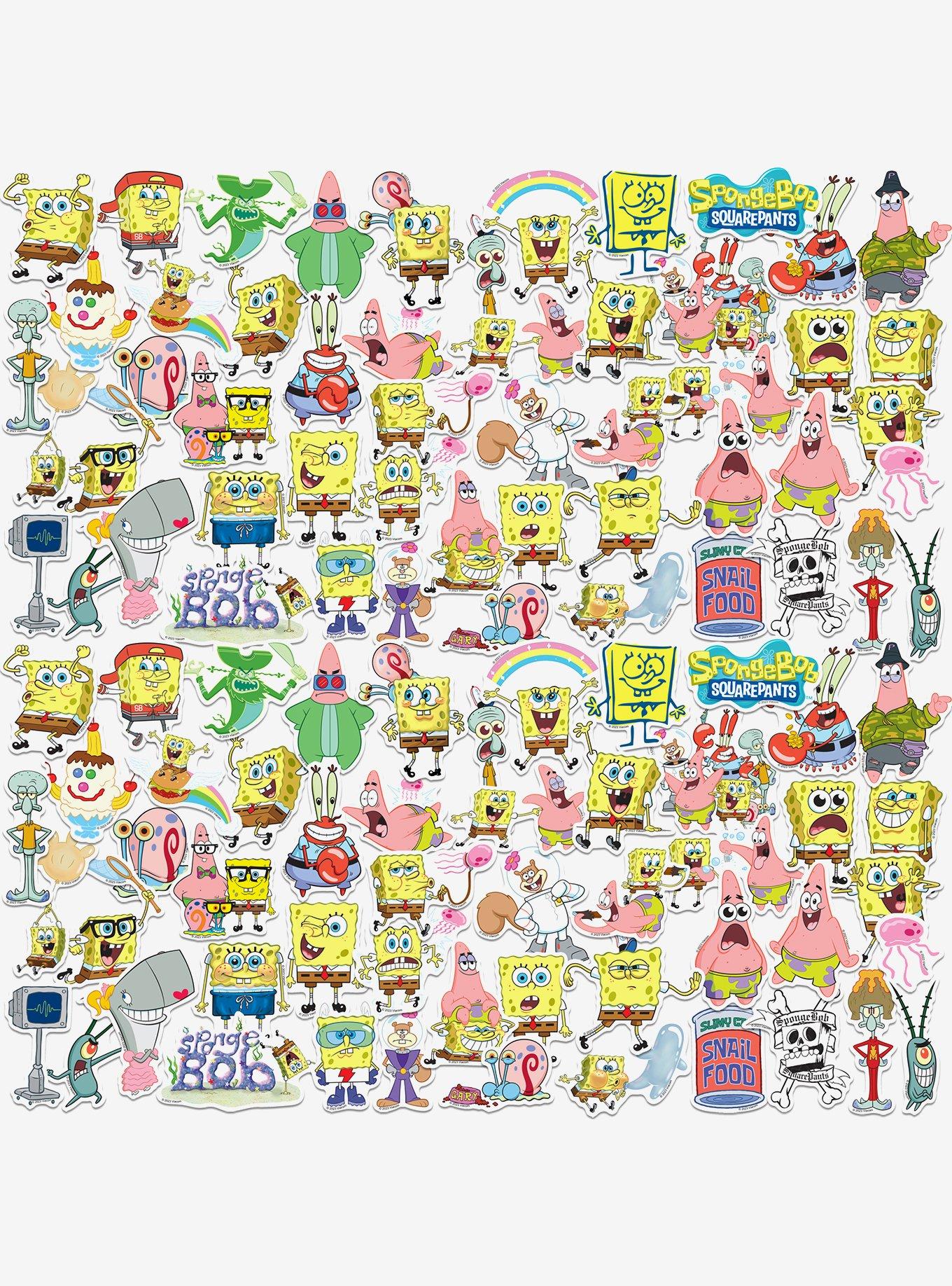 SpongeBob SquarePants Best Buds Sticker Pack, , hi-res