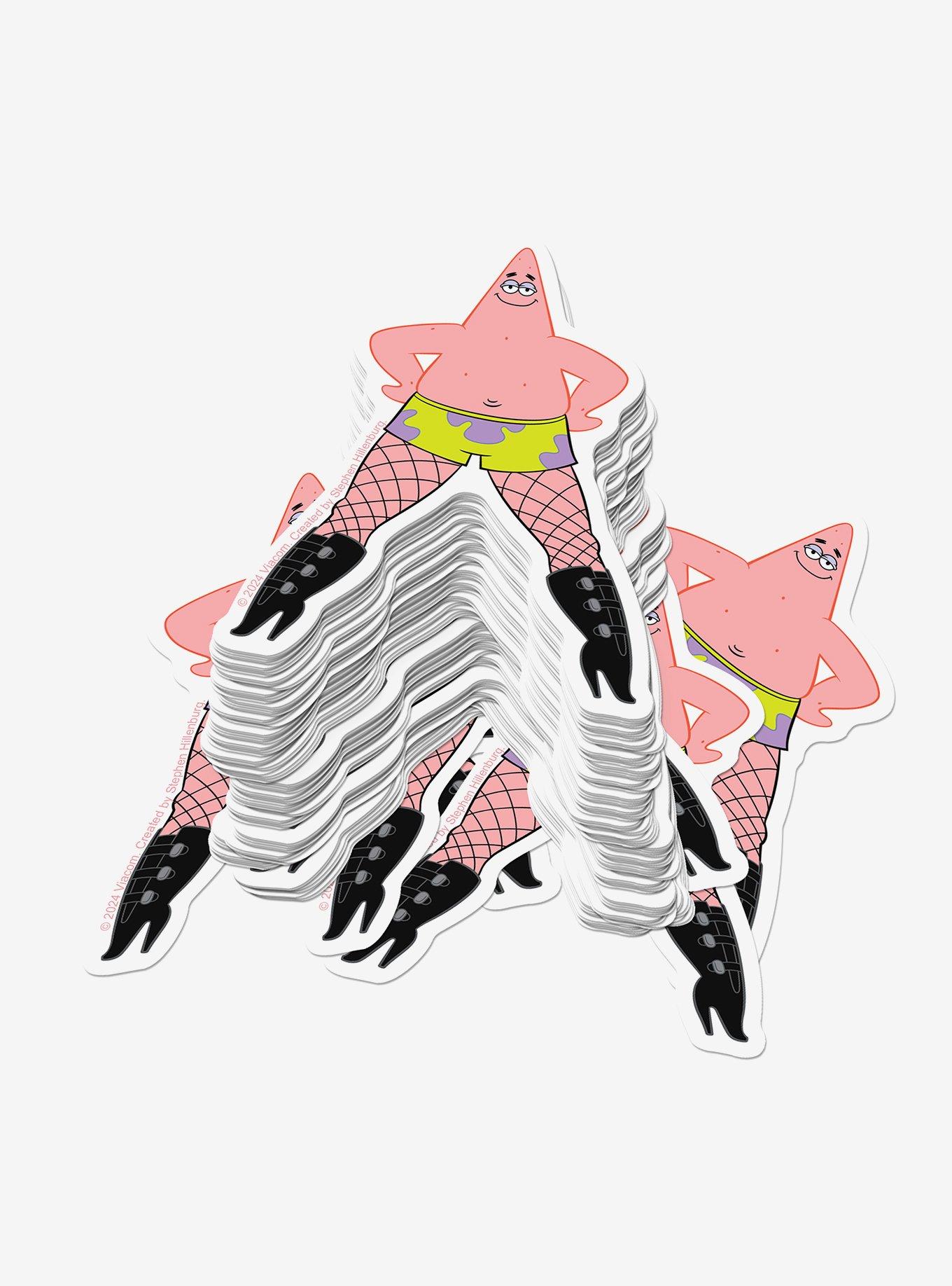 SpongeBob SquarePants Patrick Fishnet Sticker Pack, , hi-res