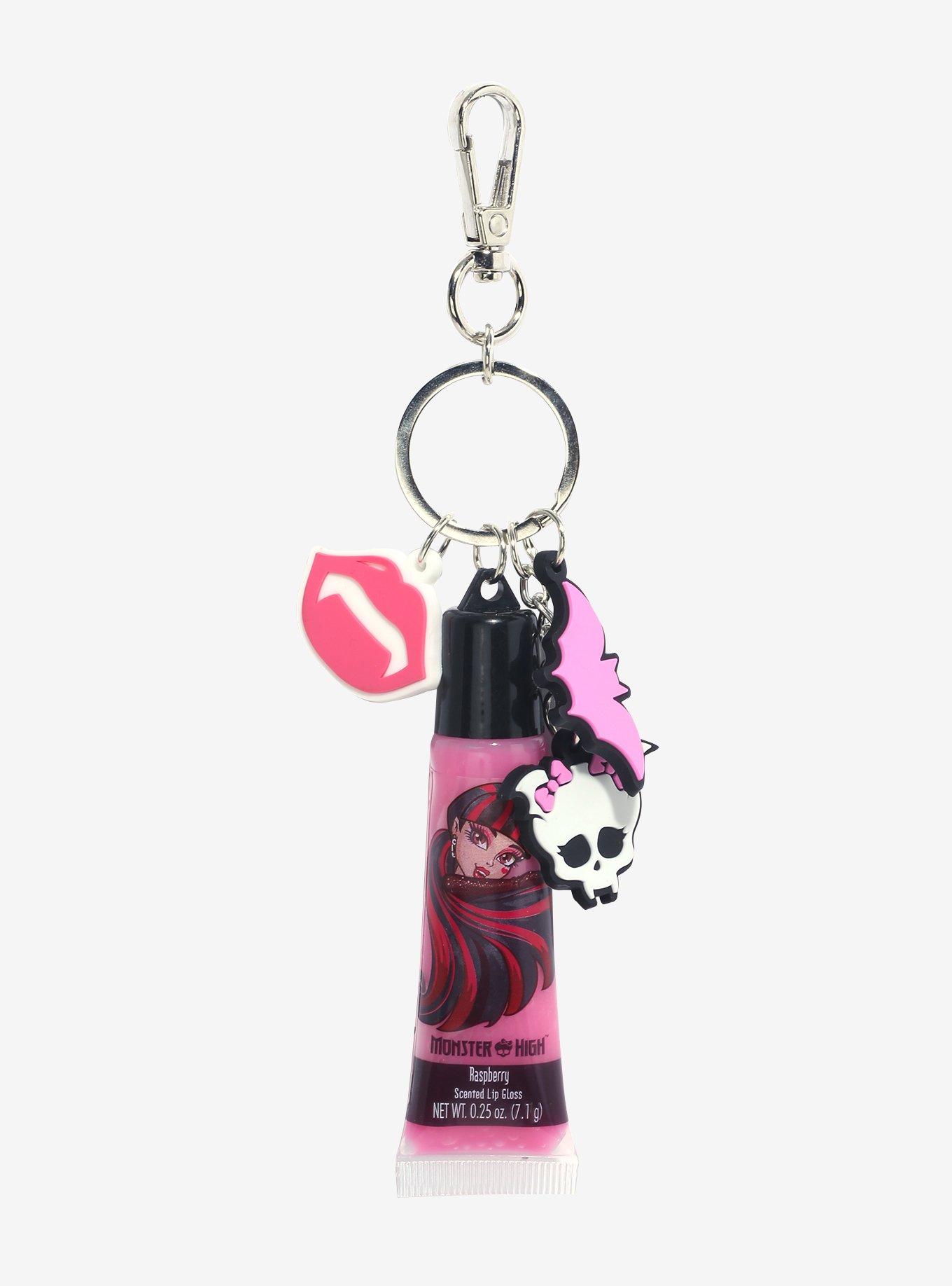 Monster High Draculaura Lip Gloss Key Chain, , hi-res