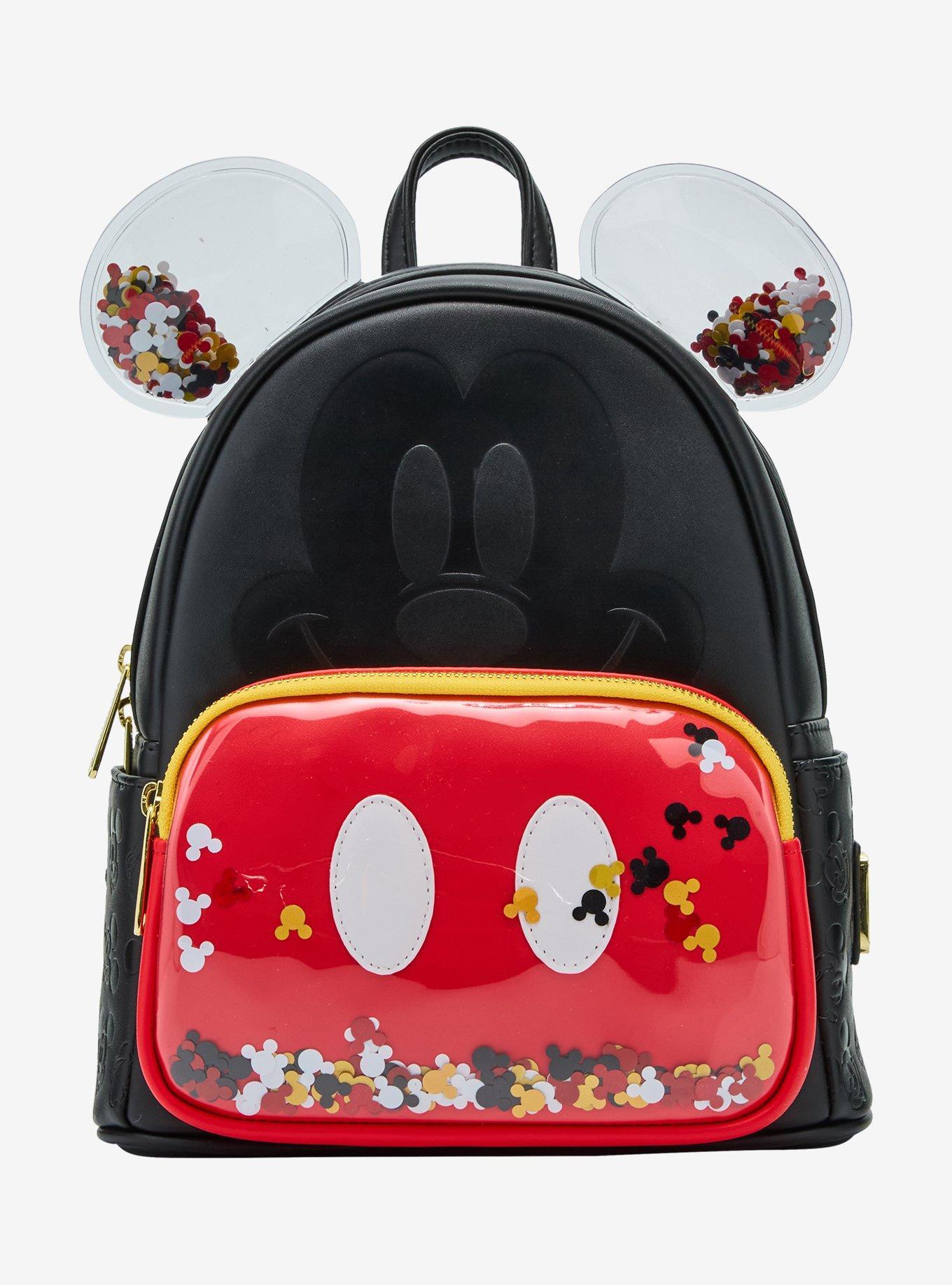Loungefly Disney Mickey Mouse Confetti Ears Mini Backpack - BoxLunch Exclusive, , hi-res