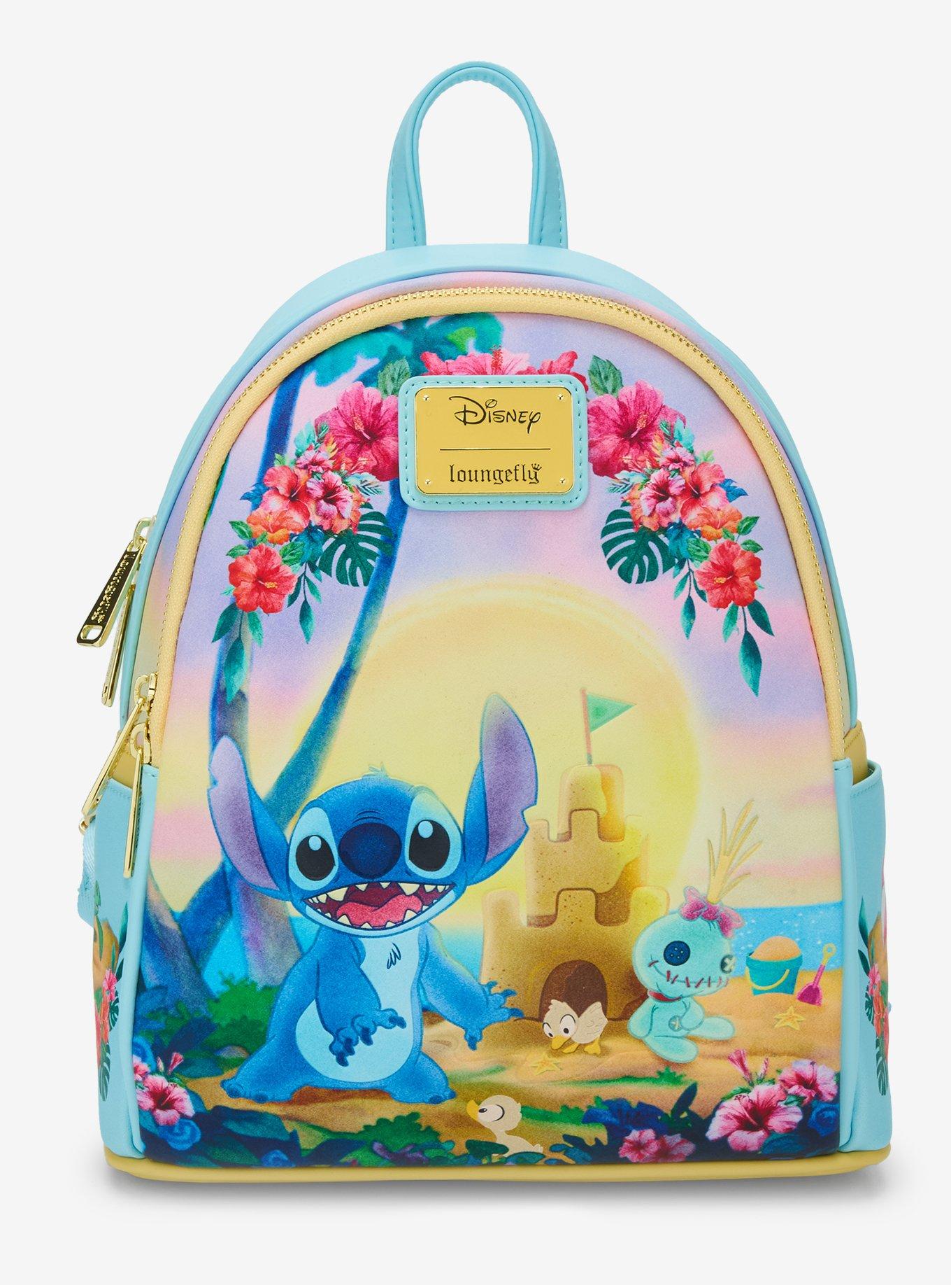 Loungefly Disney Lilo & Stitch Beach Scene Mini Backpack - BoxLunch Exclusive, , hi-res