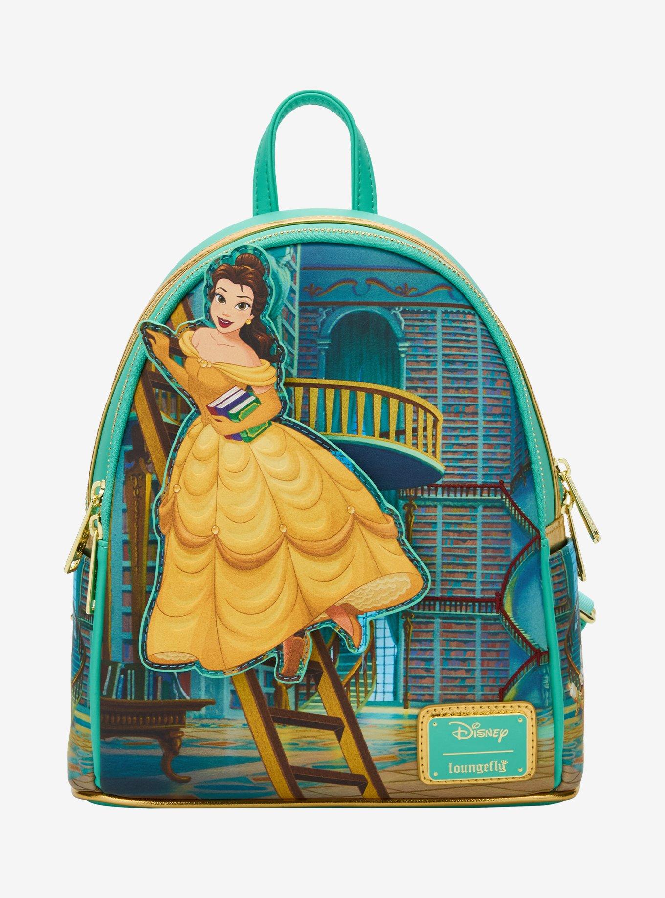 Loungefly Disney Beauty and the Beast Belle Library Mini Backpack - BoxLunch Exclusive