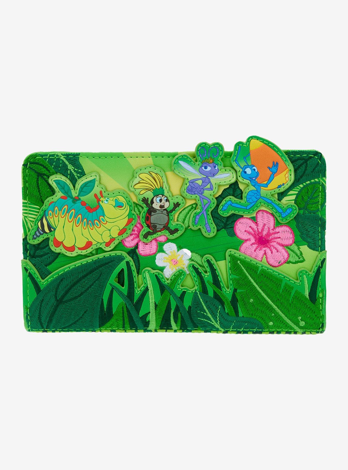 ディズニーワールド Loungefly Disney Pixar A Bug's Life Group Scene Wallet - A