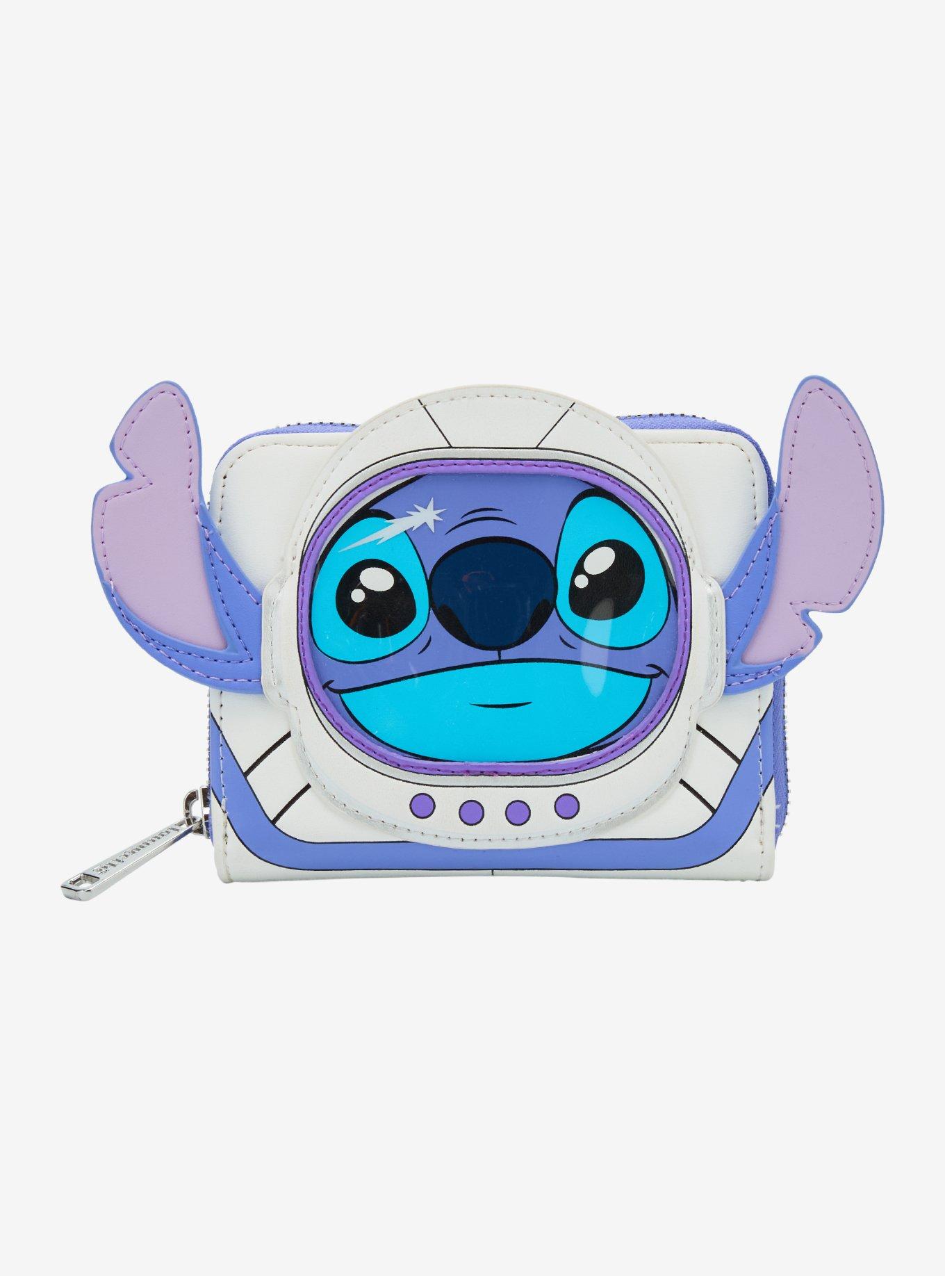 Loungefly Disney Lilo & Stitch Astronaut Stitch Zip Wallet — BoxLunch Exclusive, , hi-res