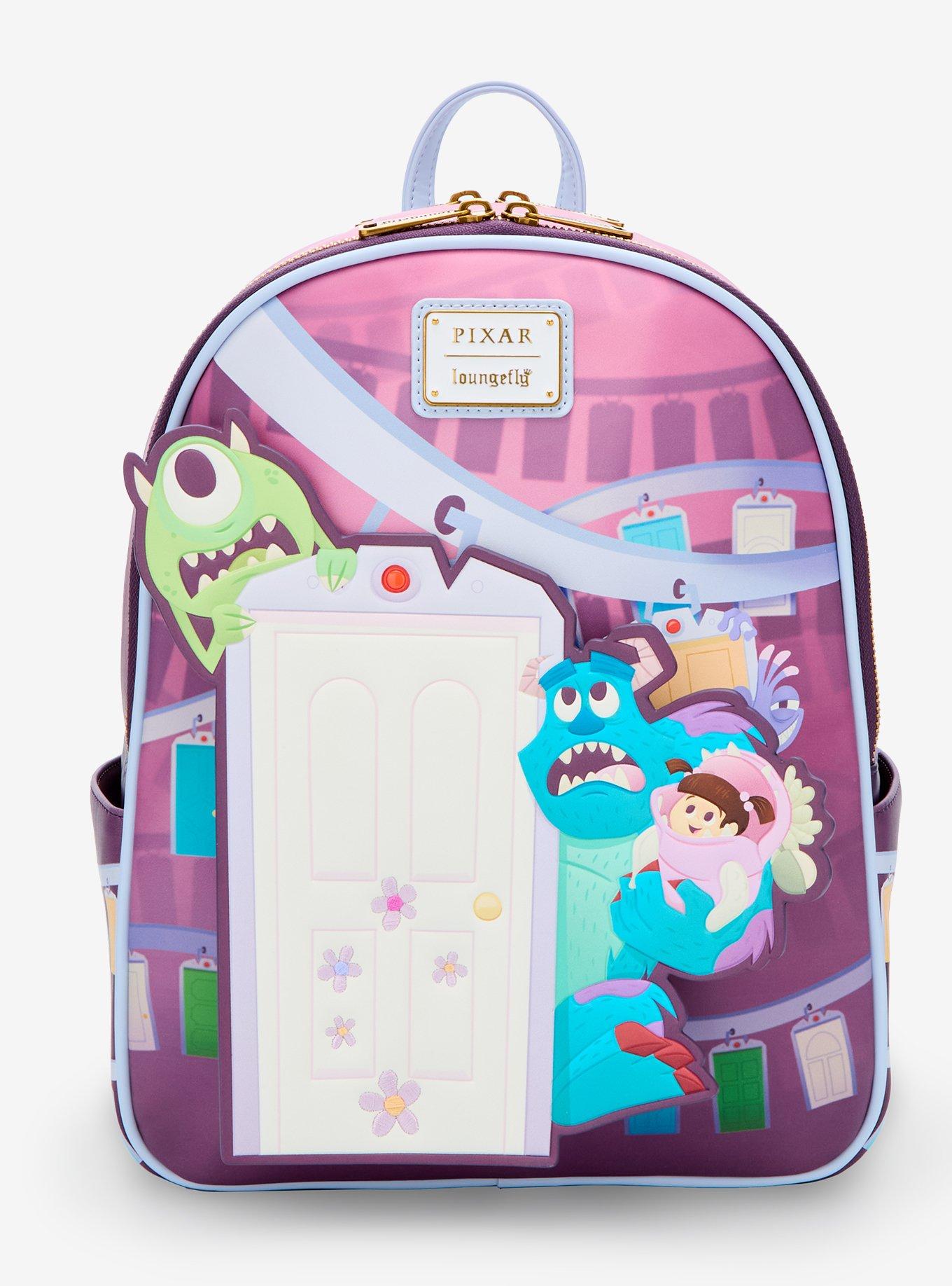 Loungefly Disney Pixar Monsters, Inc. Door Scene Mini Backpack - BoxLunch Exclusive, , hi-res