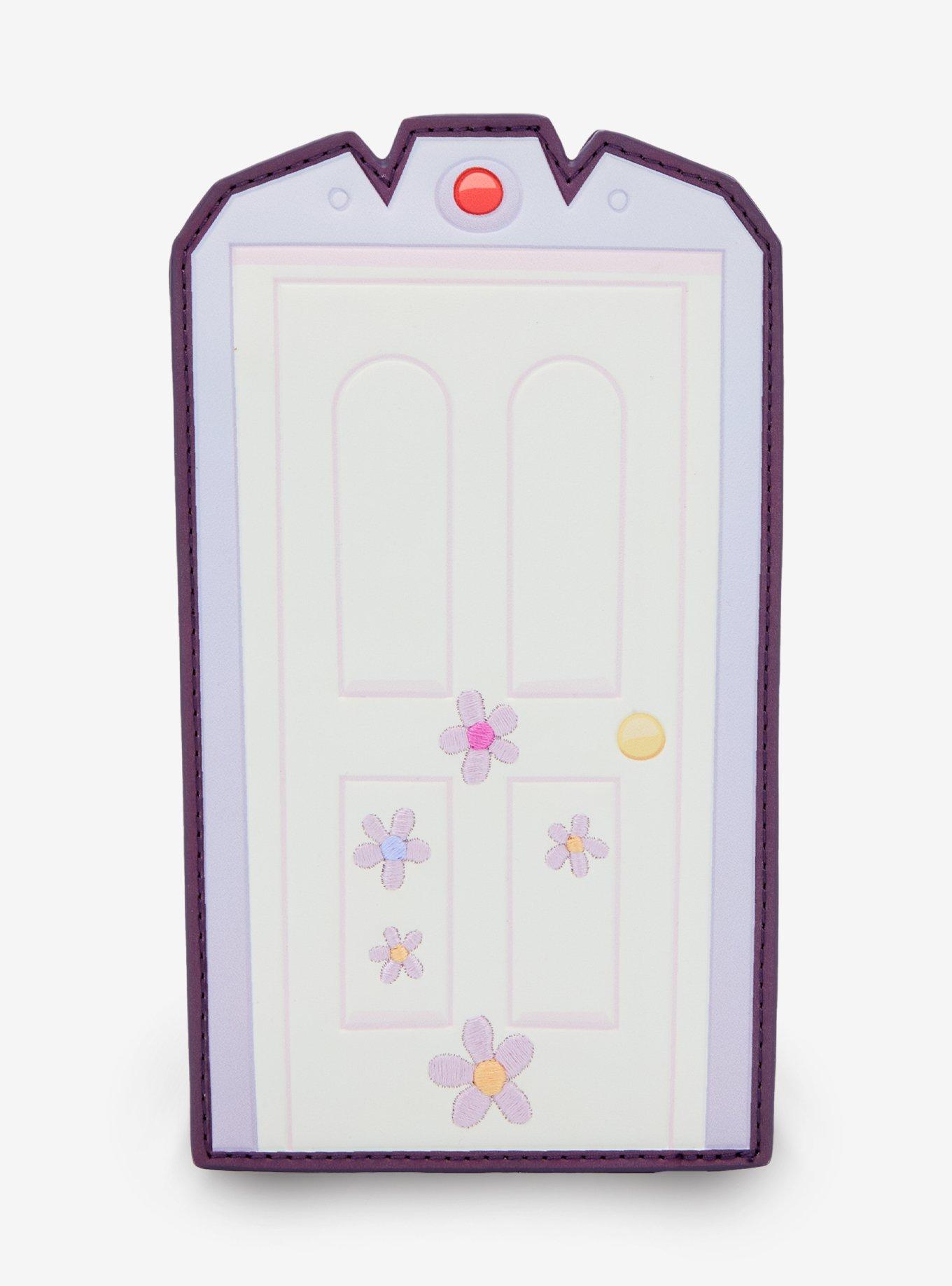 Loungefly Disney Pixar Monsters, Inc. Floral Door Figural Cardholder - BoxLunch Exclusive, , hi-res