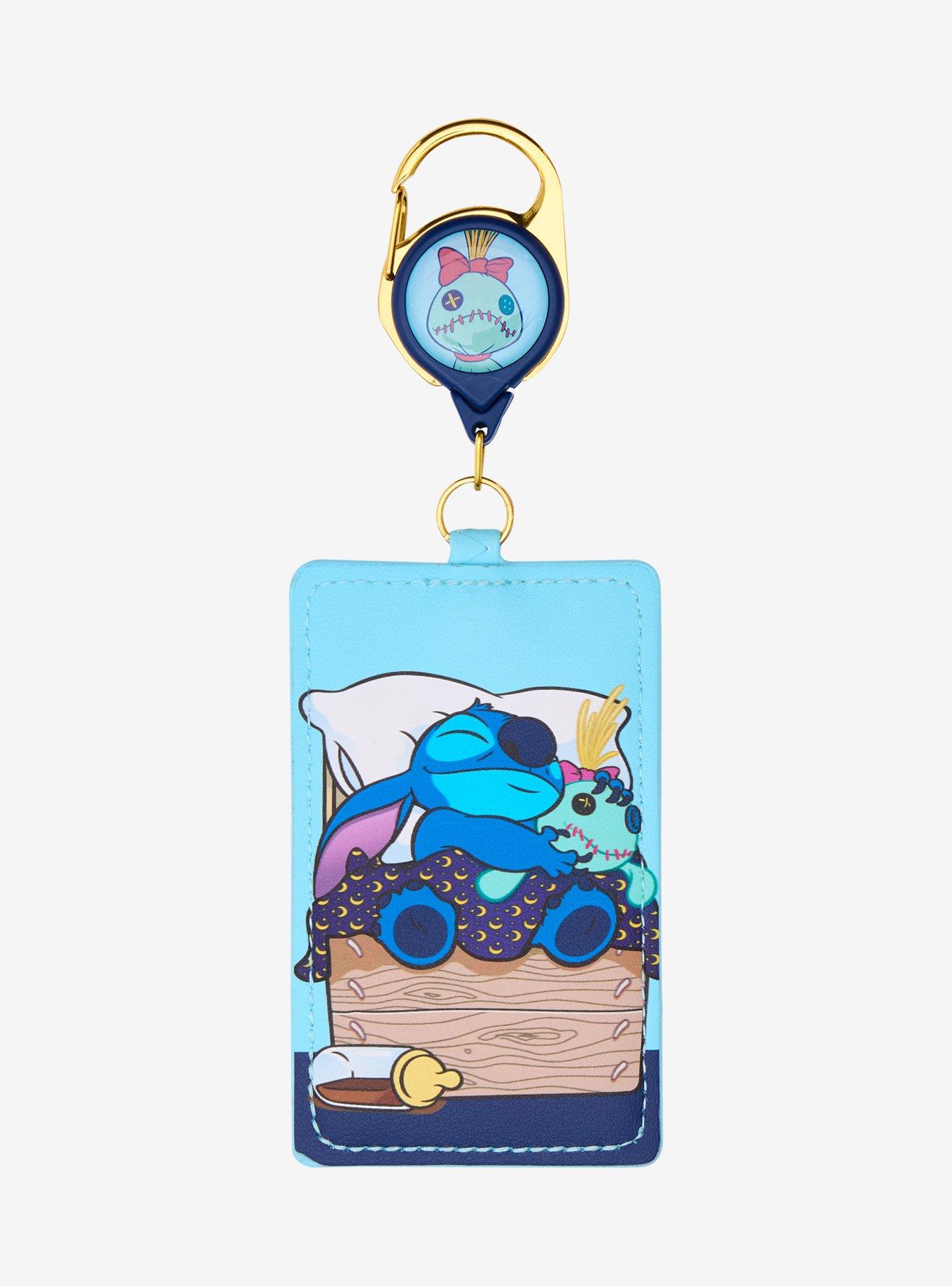 Disney Lilo & Stitch Sleeping Stitch Retractable Lanyard - BoxLunch Exclusive, , hi-res
