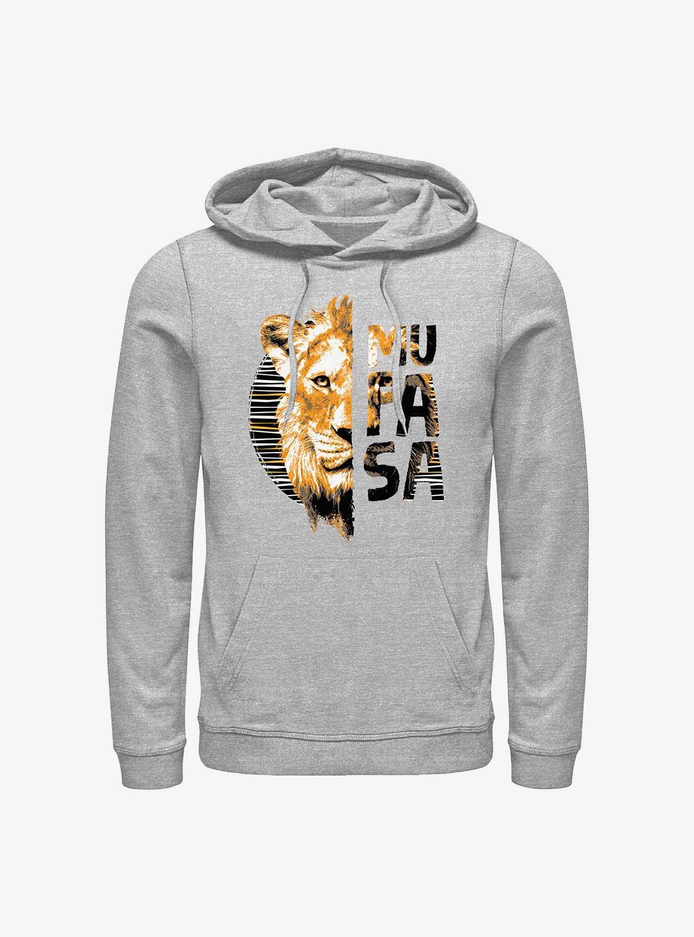 Mufasa: The Lion King Split Face Hoodie, , hi-res