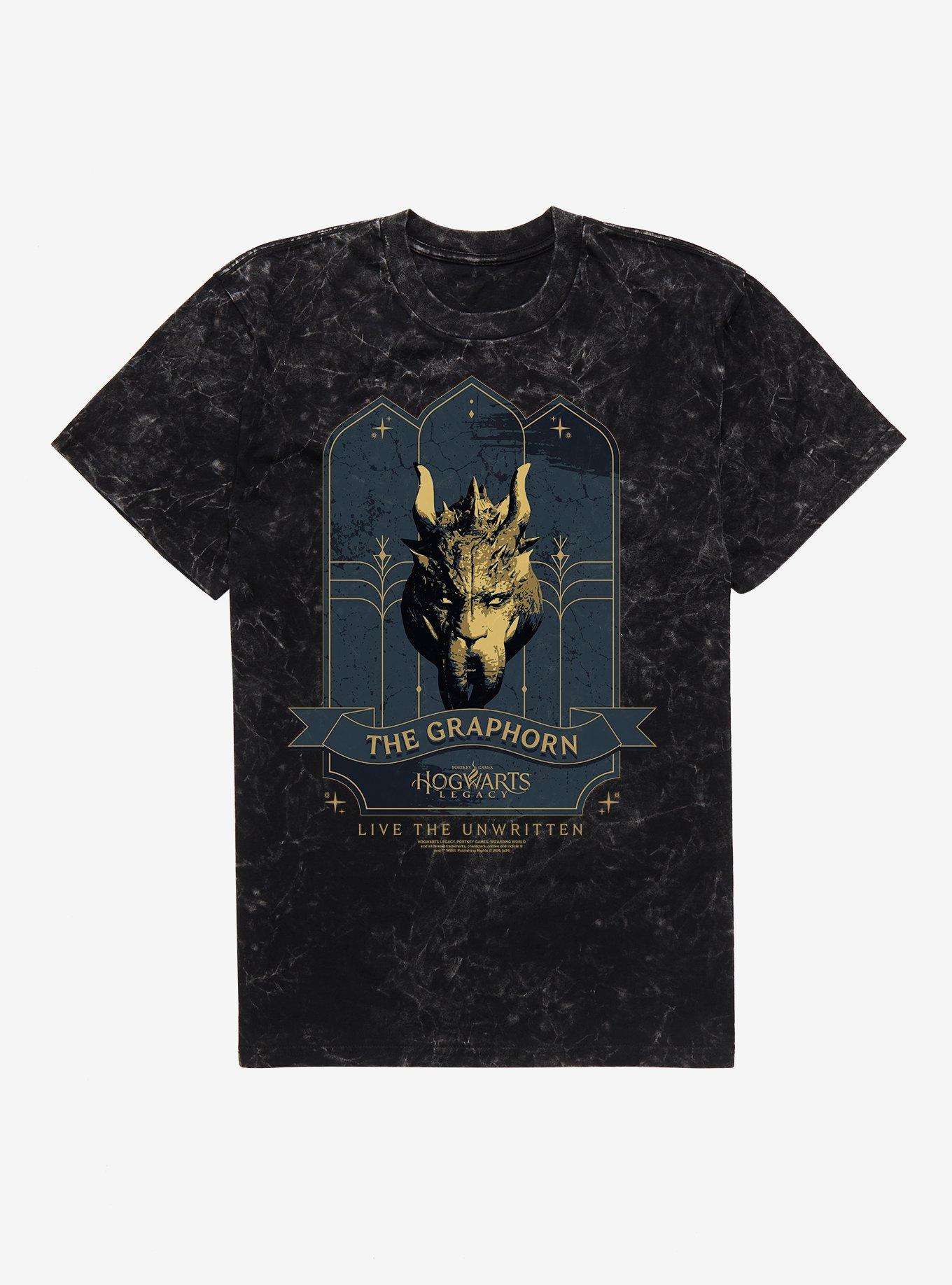 Hogwarts Legacy The Graphorn Mineral Wash T-Shirt, , hi-res