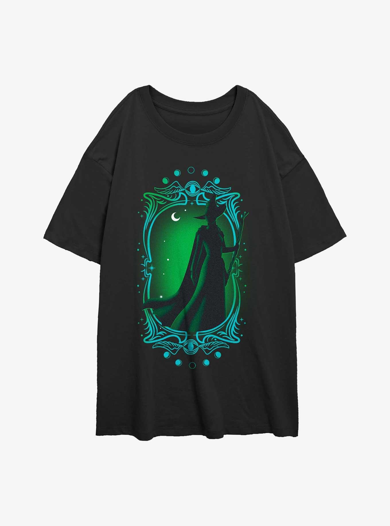 Wicked Mourn For Wicked Womens Oversized T-Shirt, BLACK, hi-res