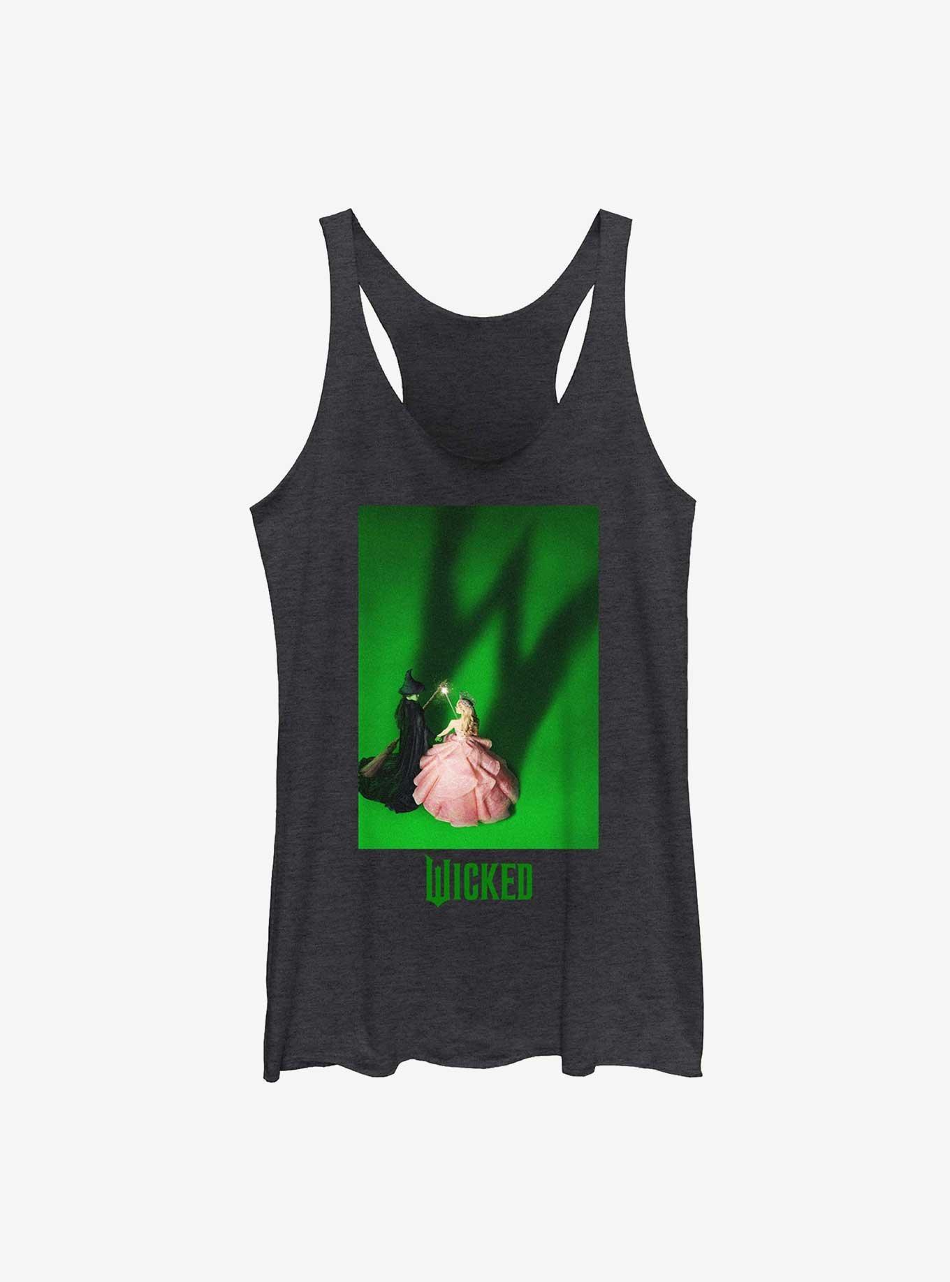 Wicked Poster Womens Tank, BLK HTR, hi-res