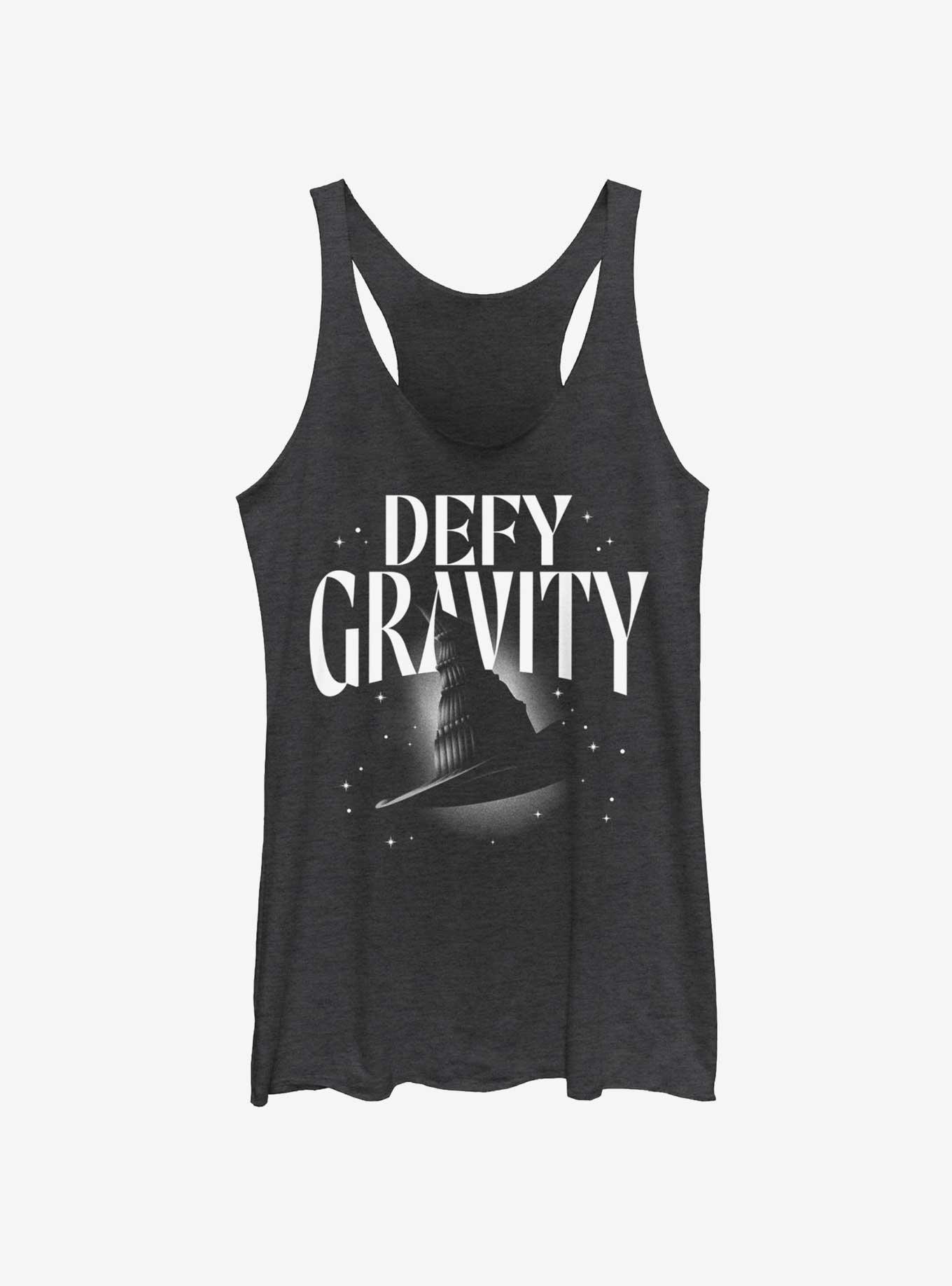 Wicked Defy Gravity Womens Tank, BLK HTR, hi-res