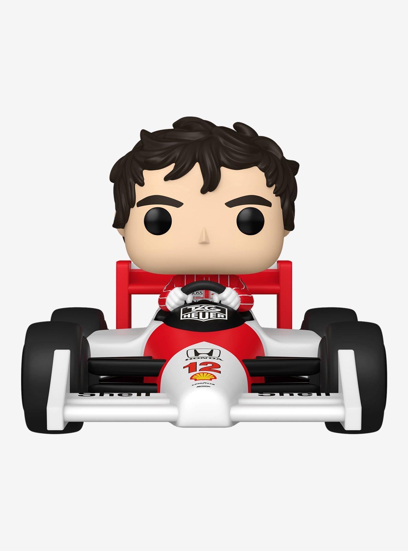 ミニカー Ayrton Senna POP! Rides 314 Ayrton Senna McLaren Deluxe Funko Pop! Ride Vinyl Vehicle